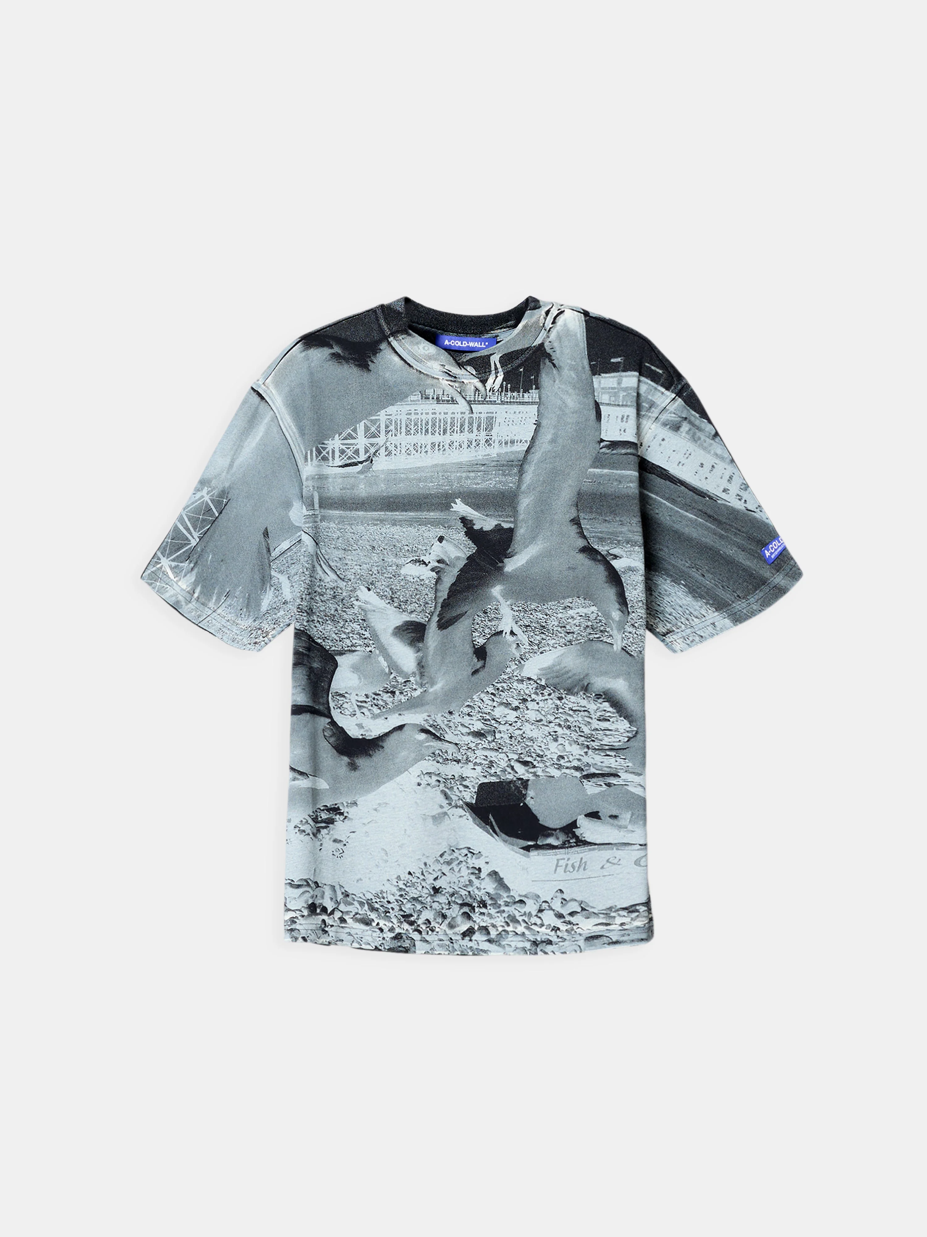 Seagull Beach T-Shirt Onyx - 1