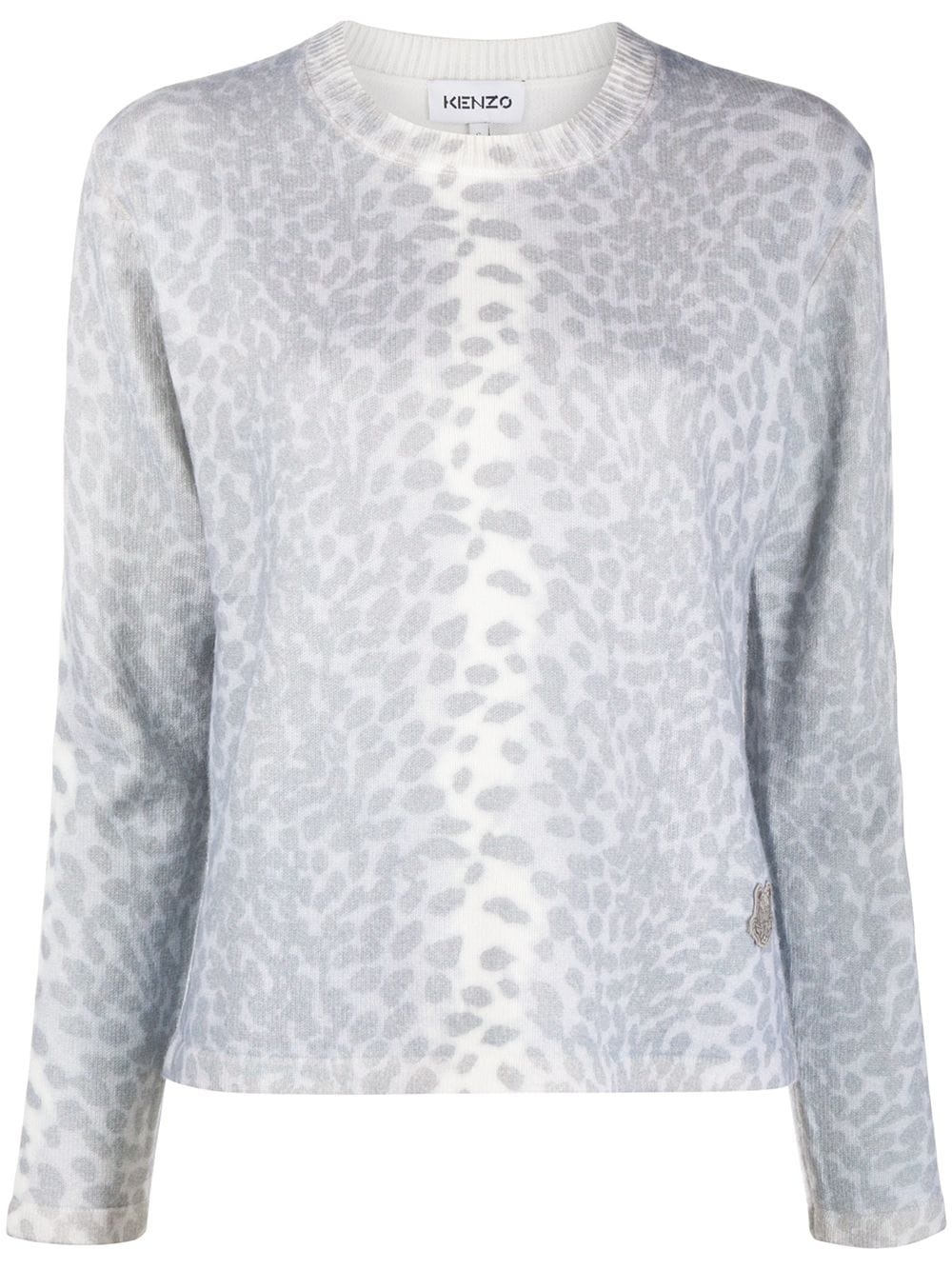 cheetah-print jumper - 1