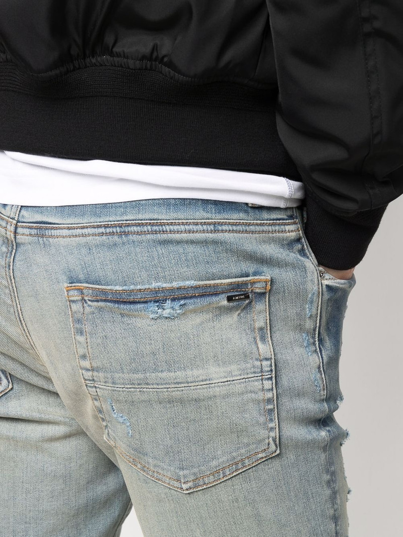 x Playboy ripped-effect skinny jeans 5