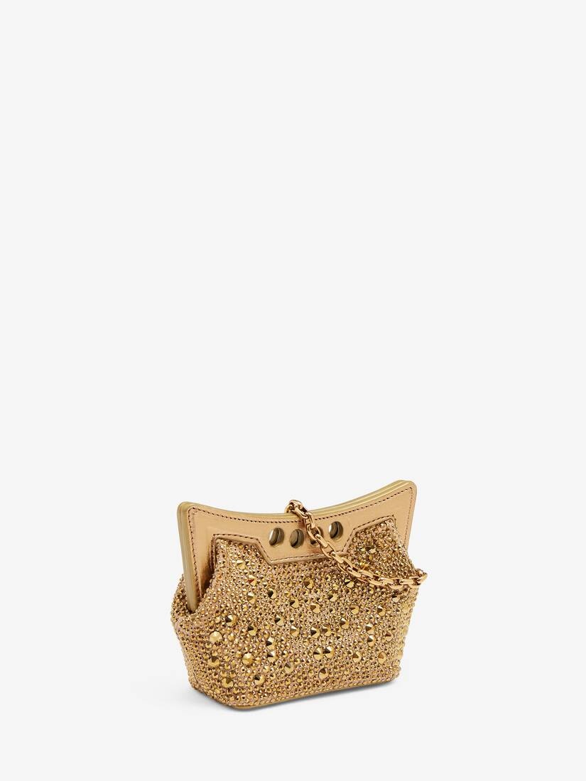 Women's The Micro Peak Bag in Gold - 3
