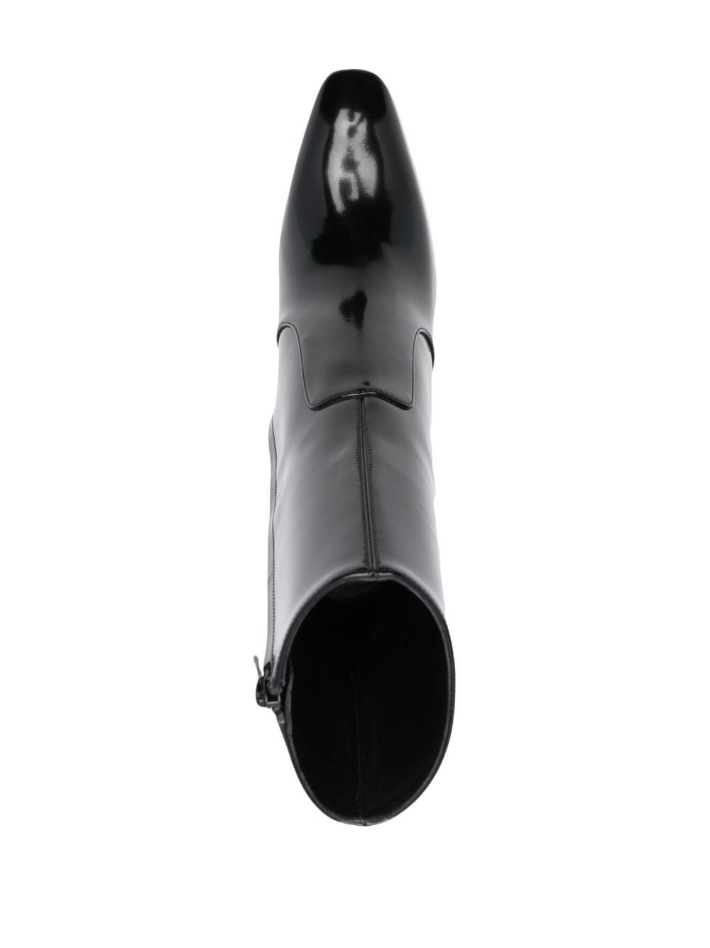 Auteuil 100mm leather boots - 4