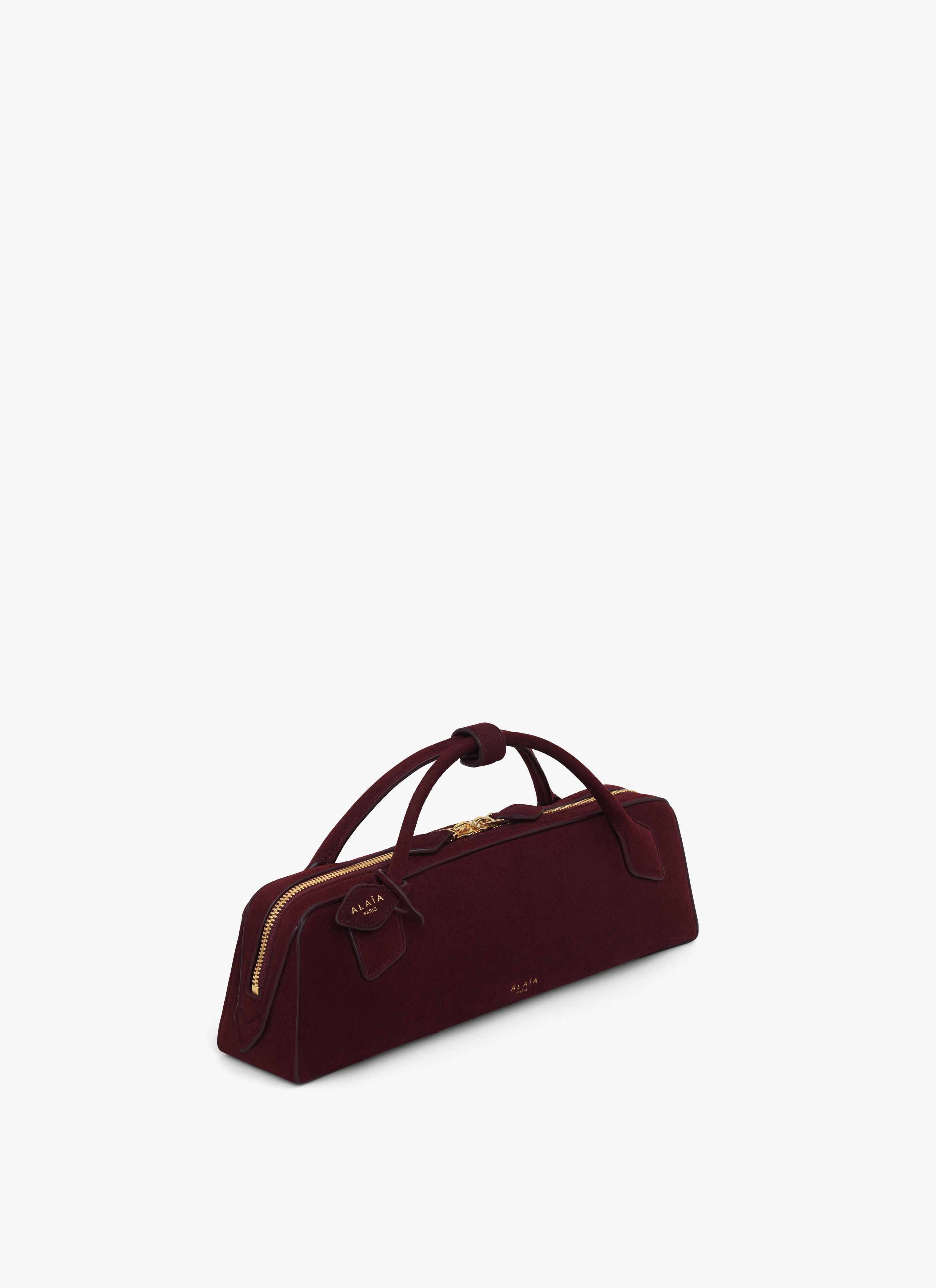 LE TECKEL CLUTCH IN SUEDE GOATSKIN - 2