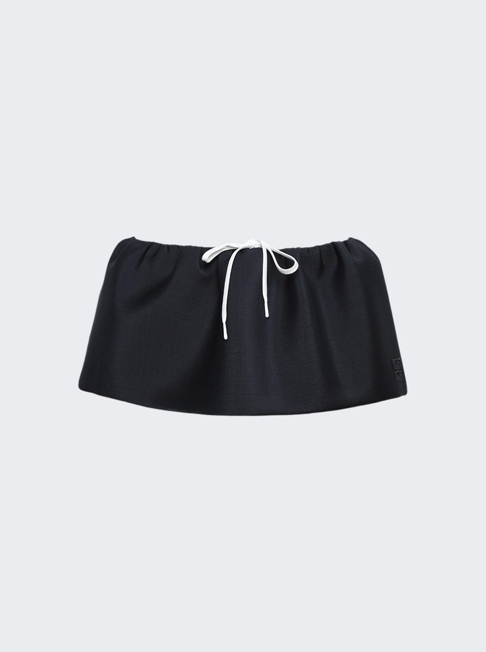 Mohair Midiskirt Navy - 1