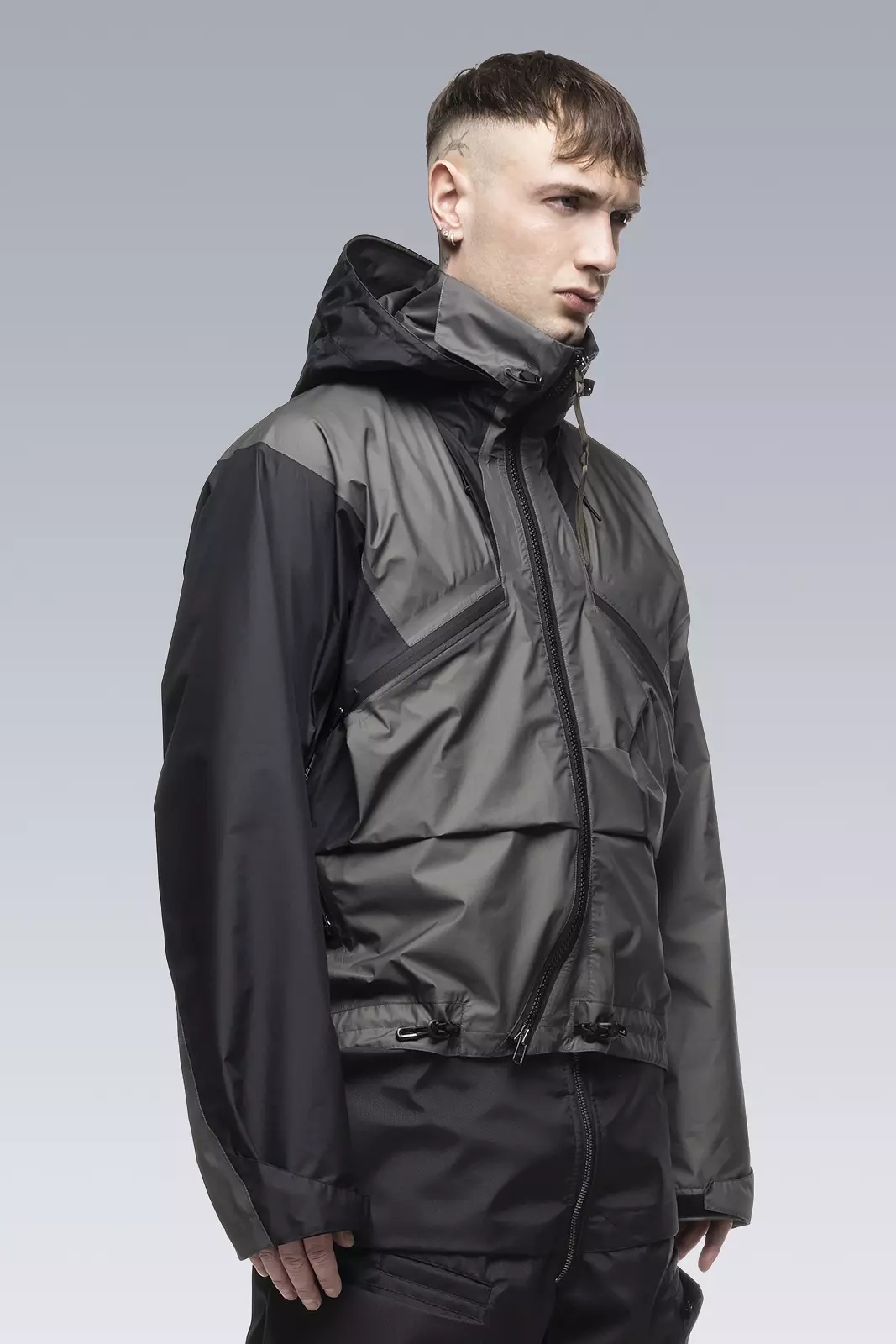 ACRONYM J104-GTPL 2L Gore-Tex Paclite Plus Jacket BLACK/GRAY 