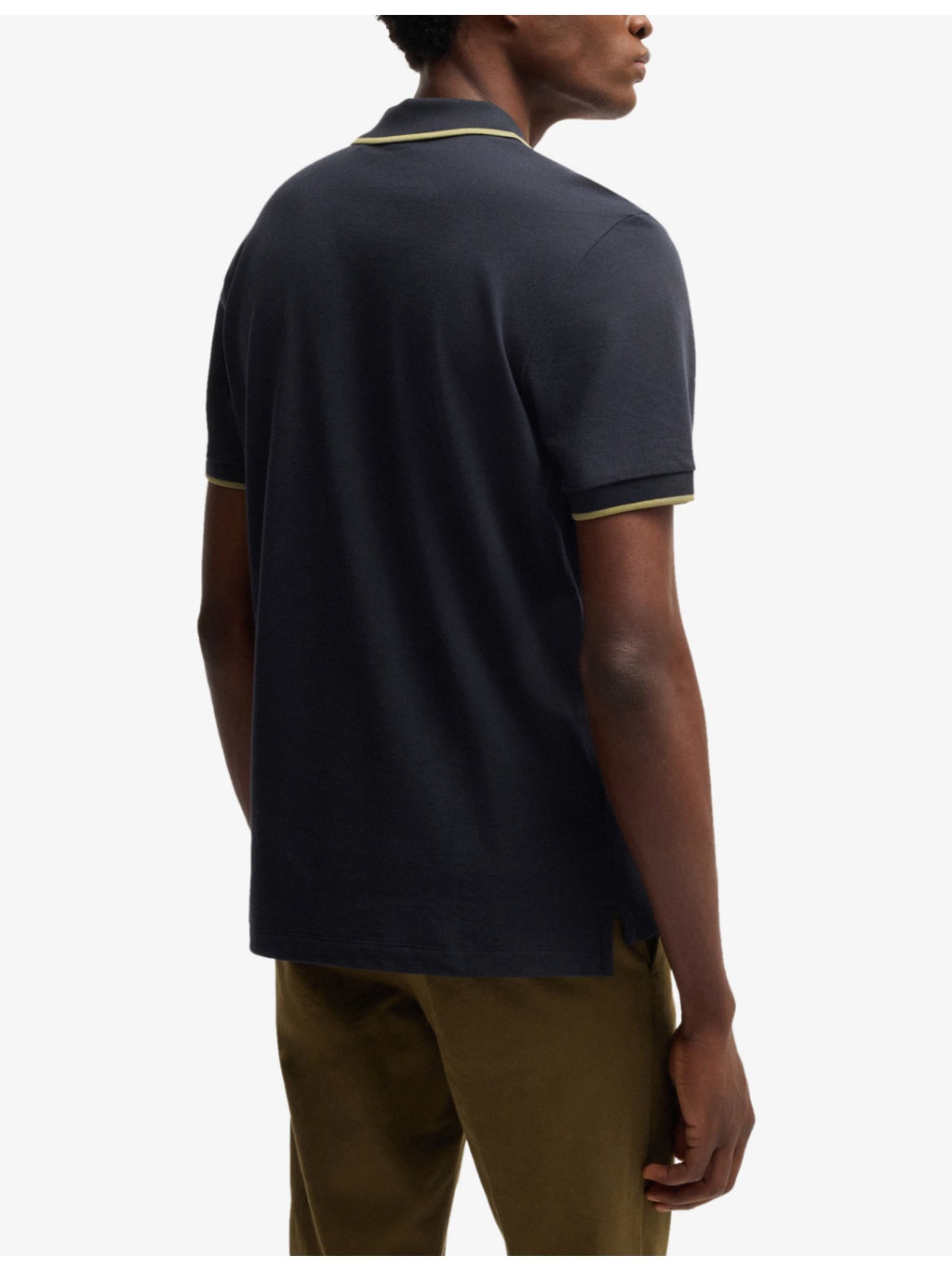Branded Short-Sleeve Cotton Polo Shirt - 4