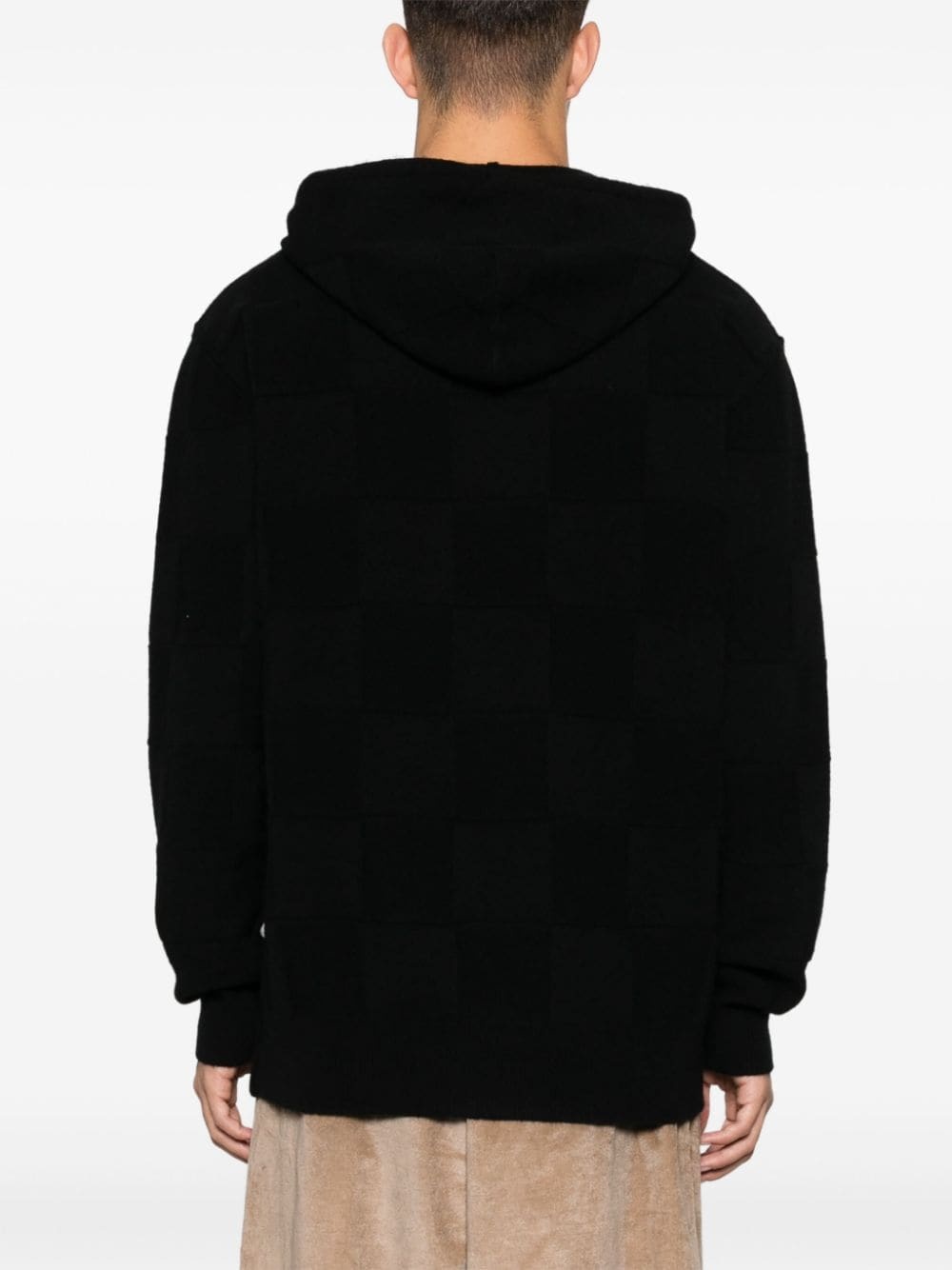 checkerboard hoodie - 4