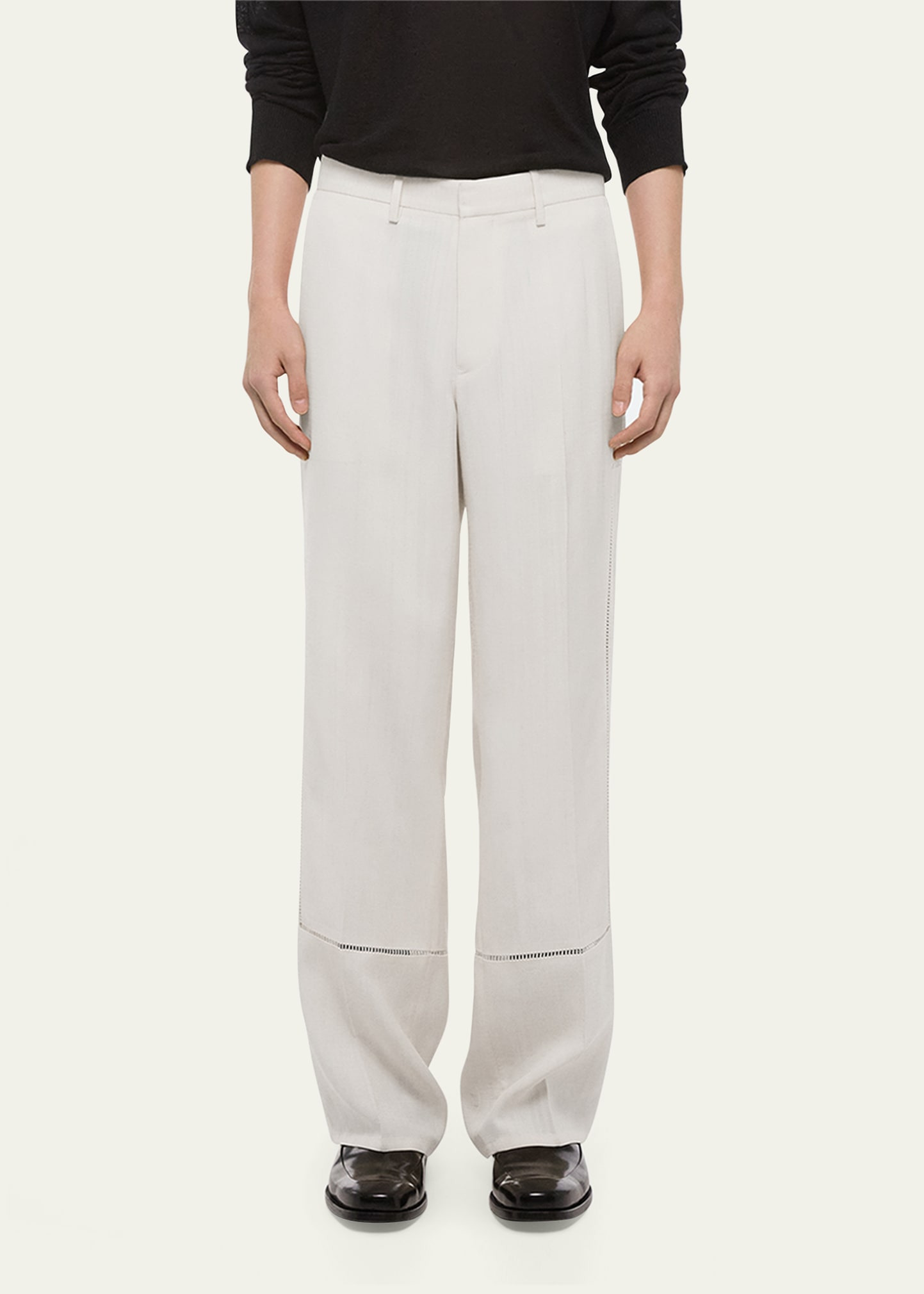 Men's Ladder-Stitch Carpenter Trousers - 4