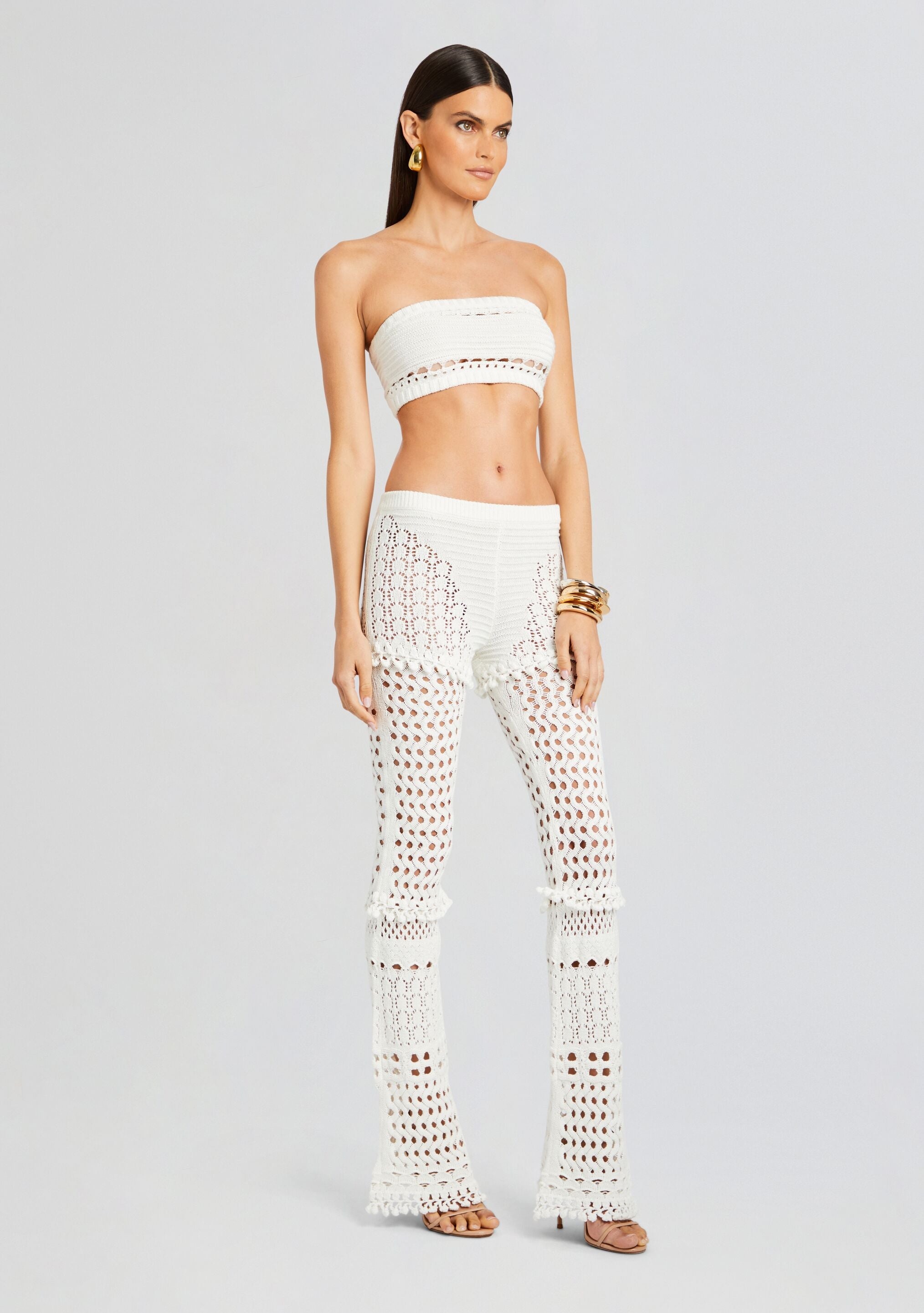 KYLA KNIT CROCHET PANT - 3
