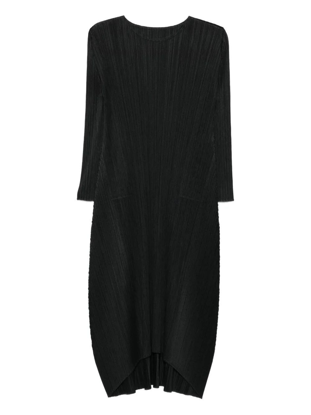 pleated maxi dress - 1