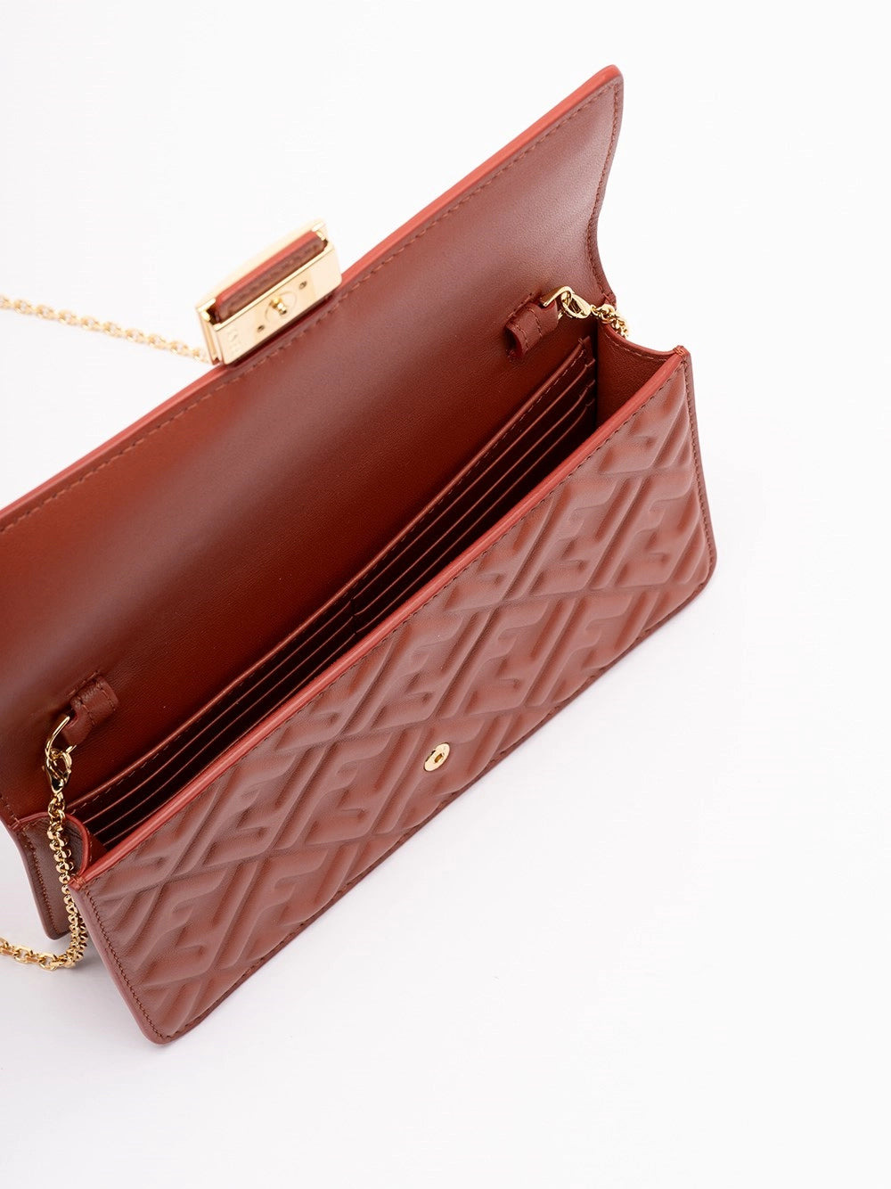 Fendi Women `Baguette` Wallet On Chain - 6