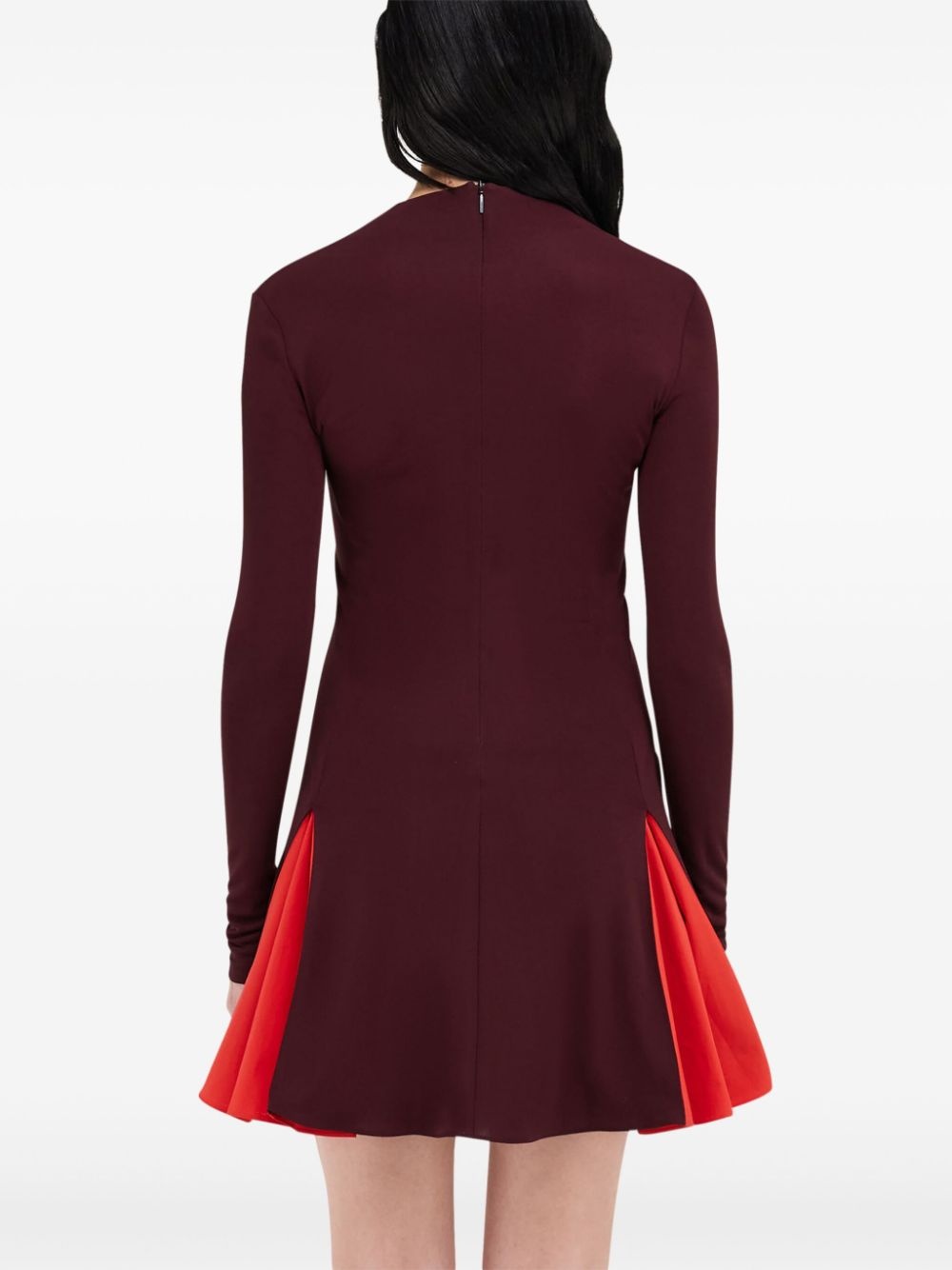 colourblock skater dress - 4
