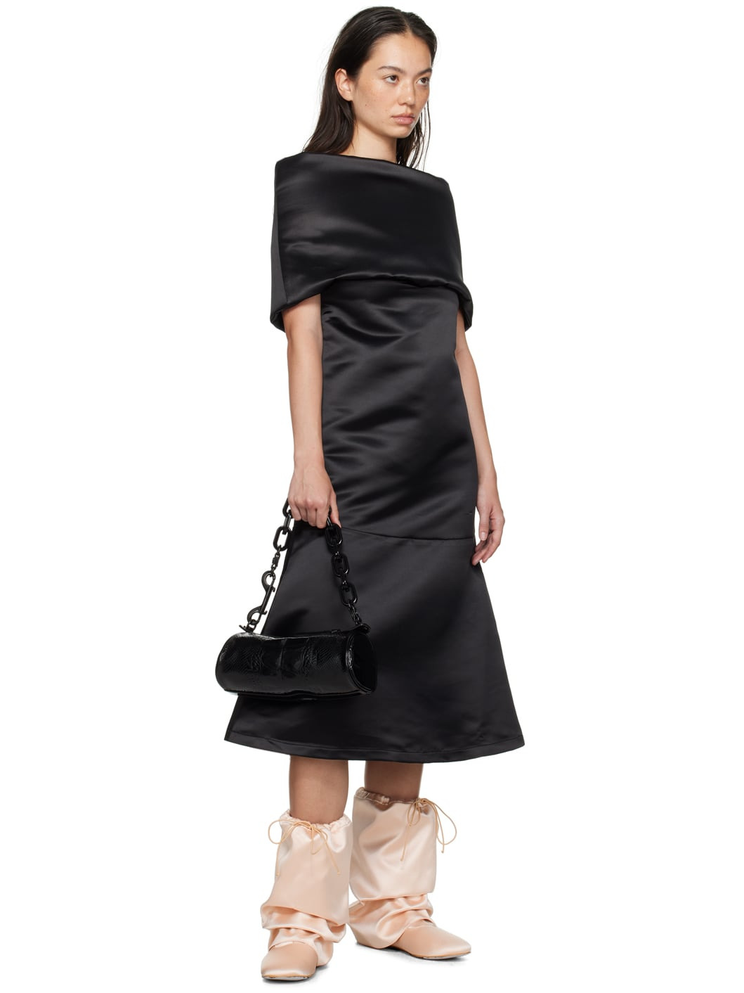 Black Misa Maxi Dress - 4