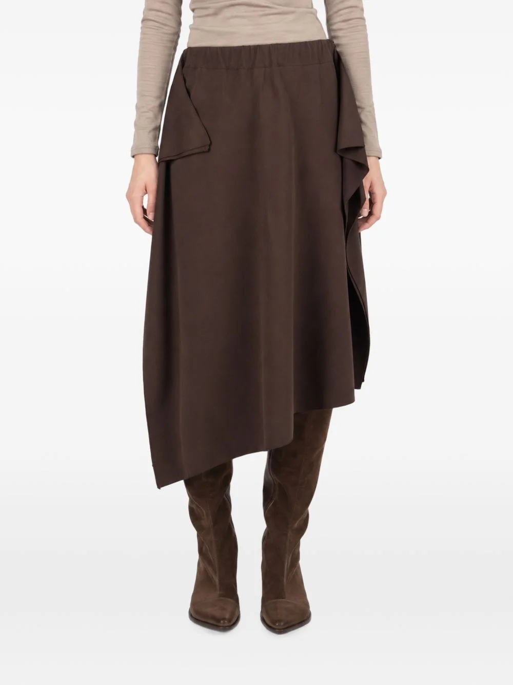 Collage asymmetric skirt - 1