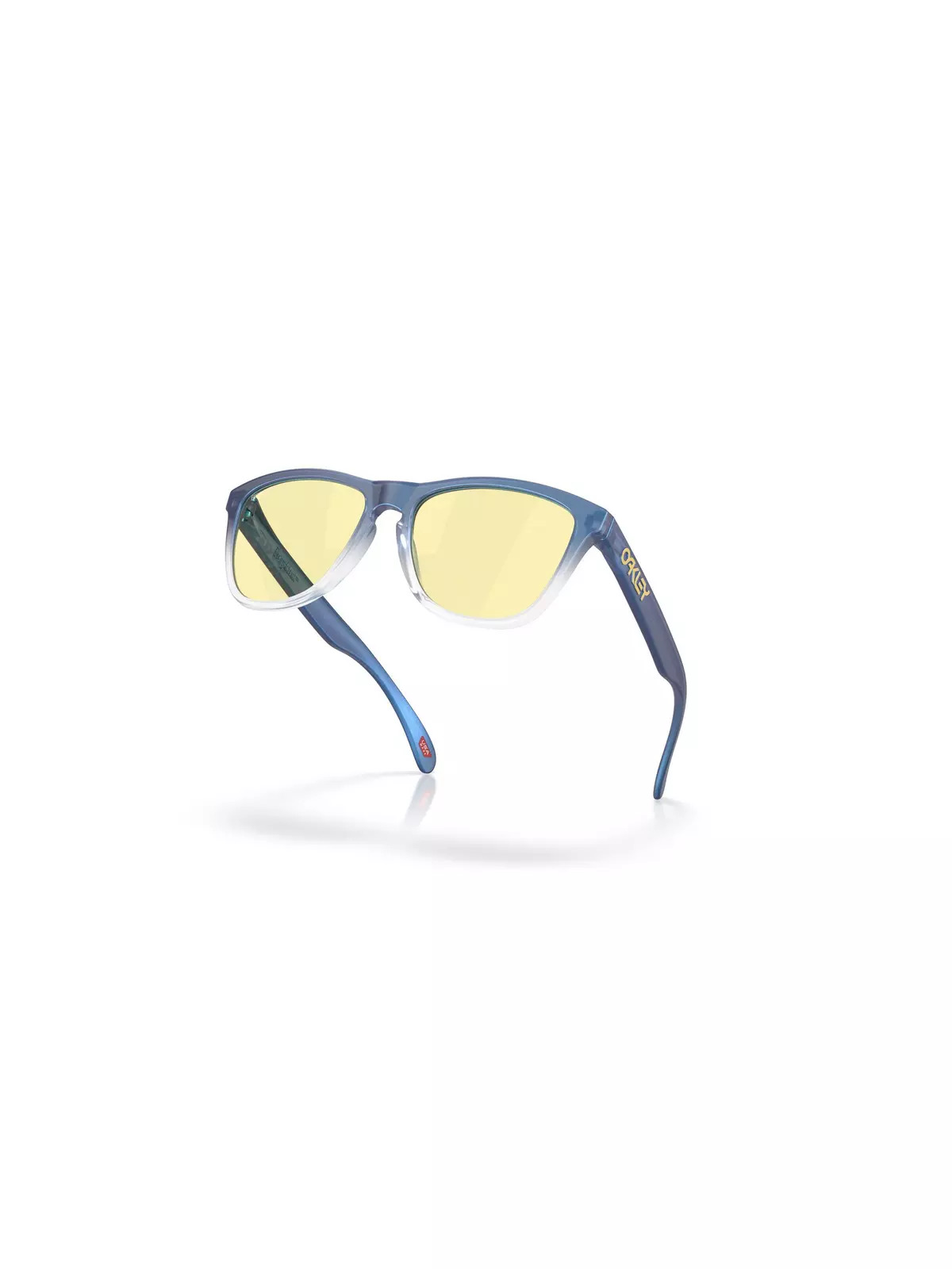 Frogskins Fortnite Prizm Gaming Sunglasses â Matte Cyan/Blue/Clear Shift Fade - 7