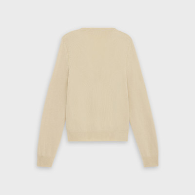 CELINE V-NECK SWEATER IN ICONIC CASHMERE outlook