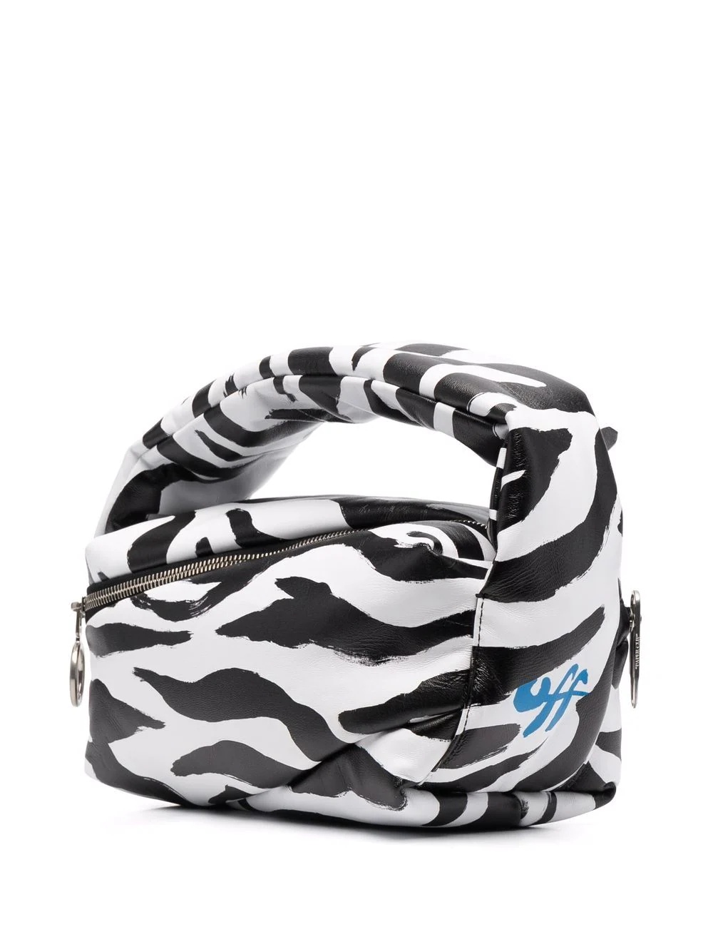 Pump Pouch zebra print tote bag - 4