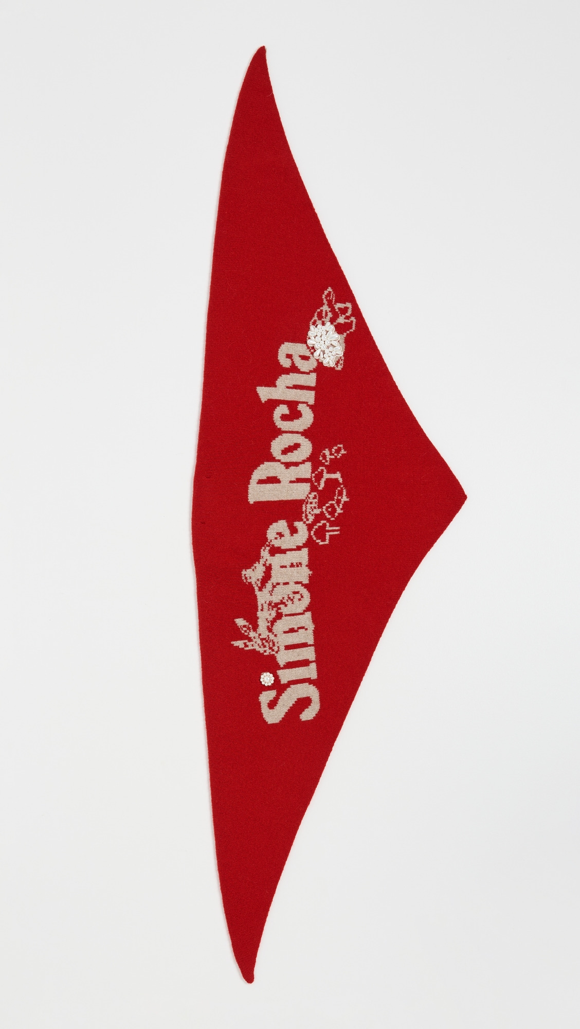 Graphic Logo Knit Neckerchief - 4