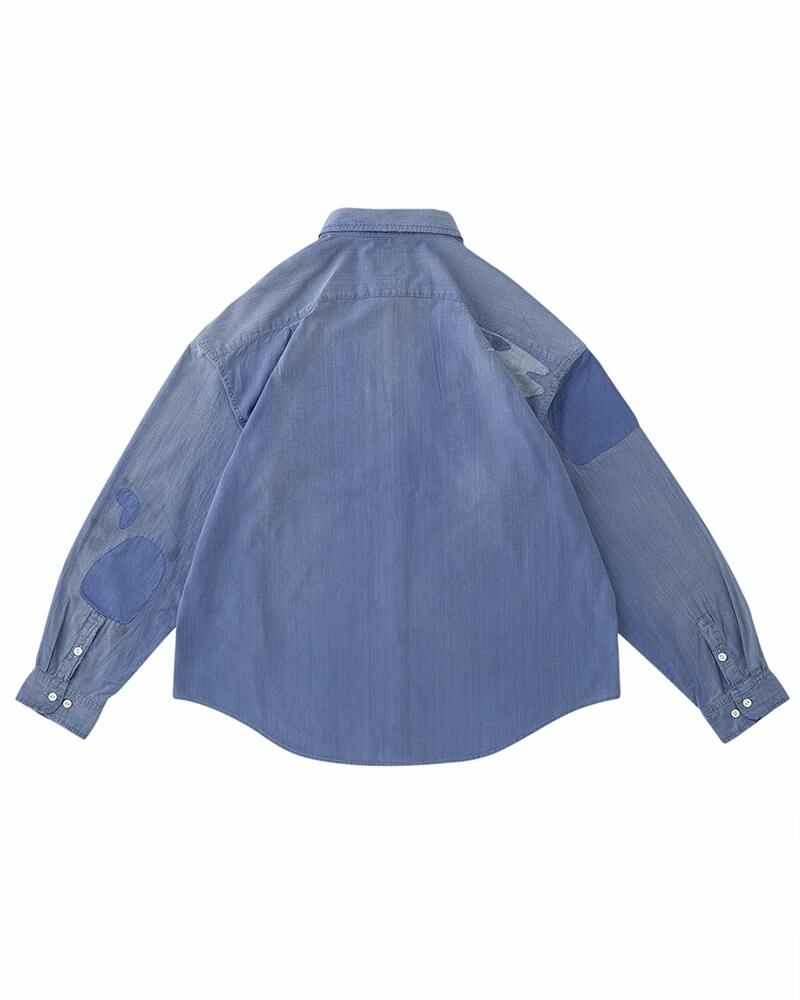PIONEER CHAMBRAY L/S CRASH (C/S) INDIGO - 2