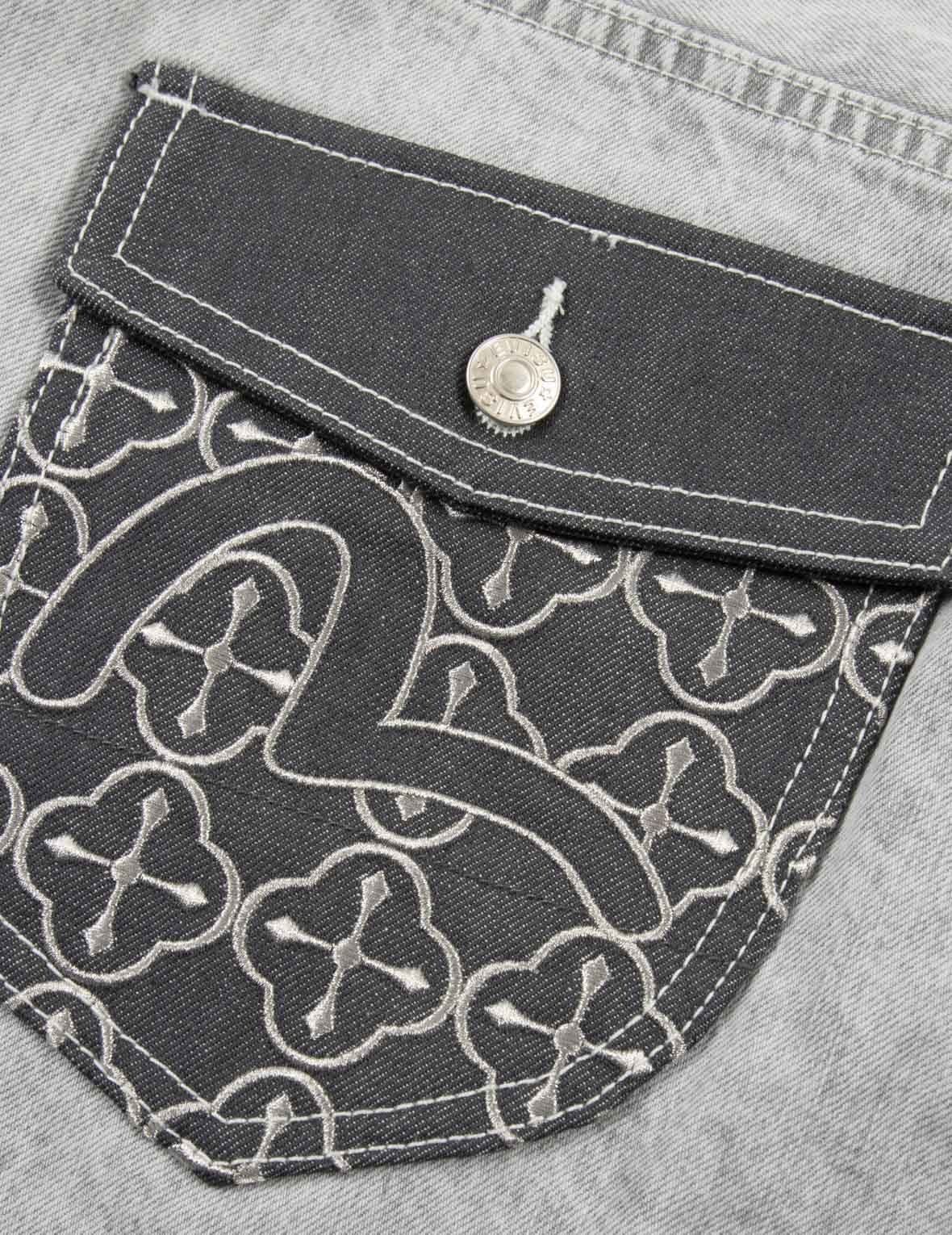Multi-Pocket Carrot Fit Denim Jeans #2017 - 10
