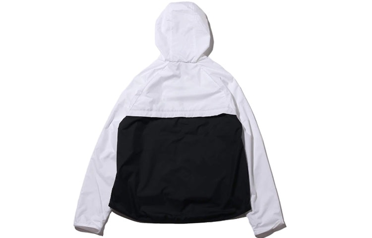 (WMNS) Nike Sportswear Windrunner Hoodie Jacket For Black/White BV3940-101 - 2