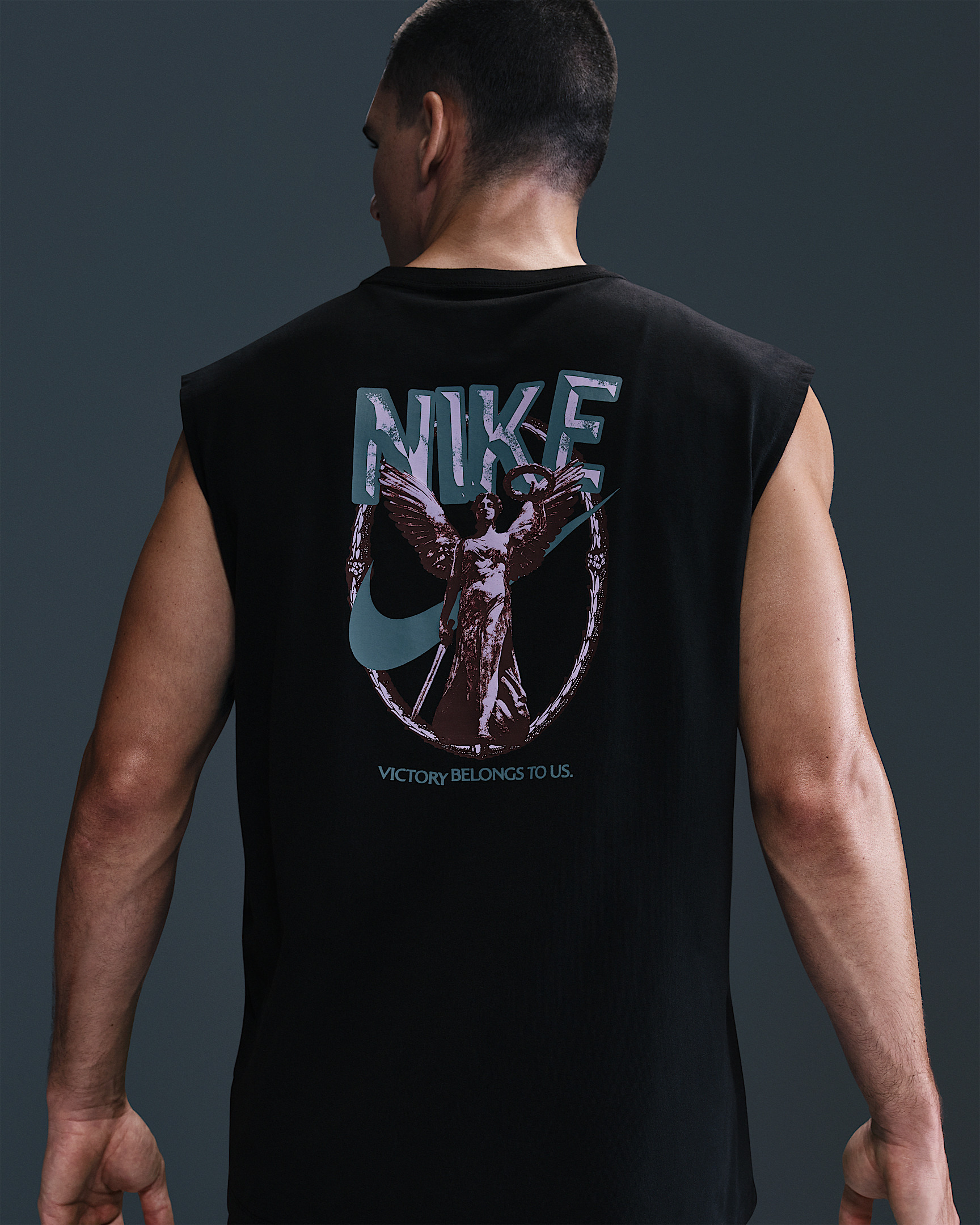 ■Nike■ Sleeveless T-shirt M Black HJ3688010 HJ3688-010 Nike Dri-FIT Legend Men's Sleeveless Fitness T-Shirt. Nike.com