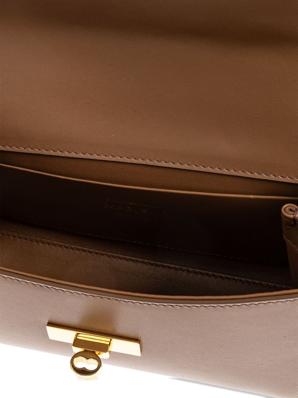 mini Marlene City chain-strap flap tote bag - 4