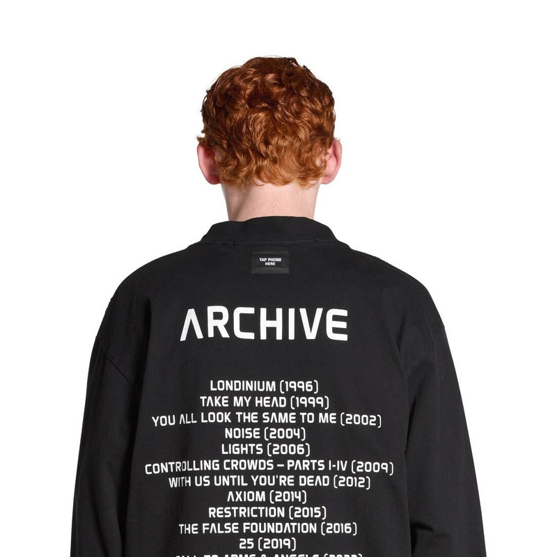 BALENCIAGA Balenciaga Music | Archive Series Connected Long Sleeve