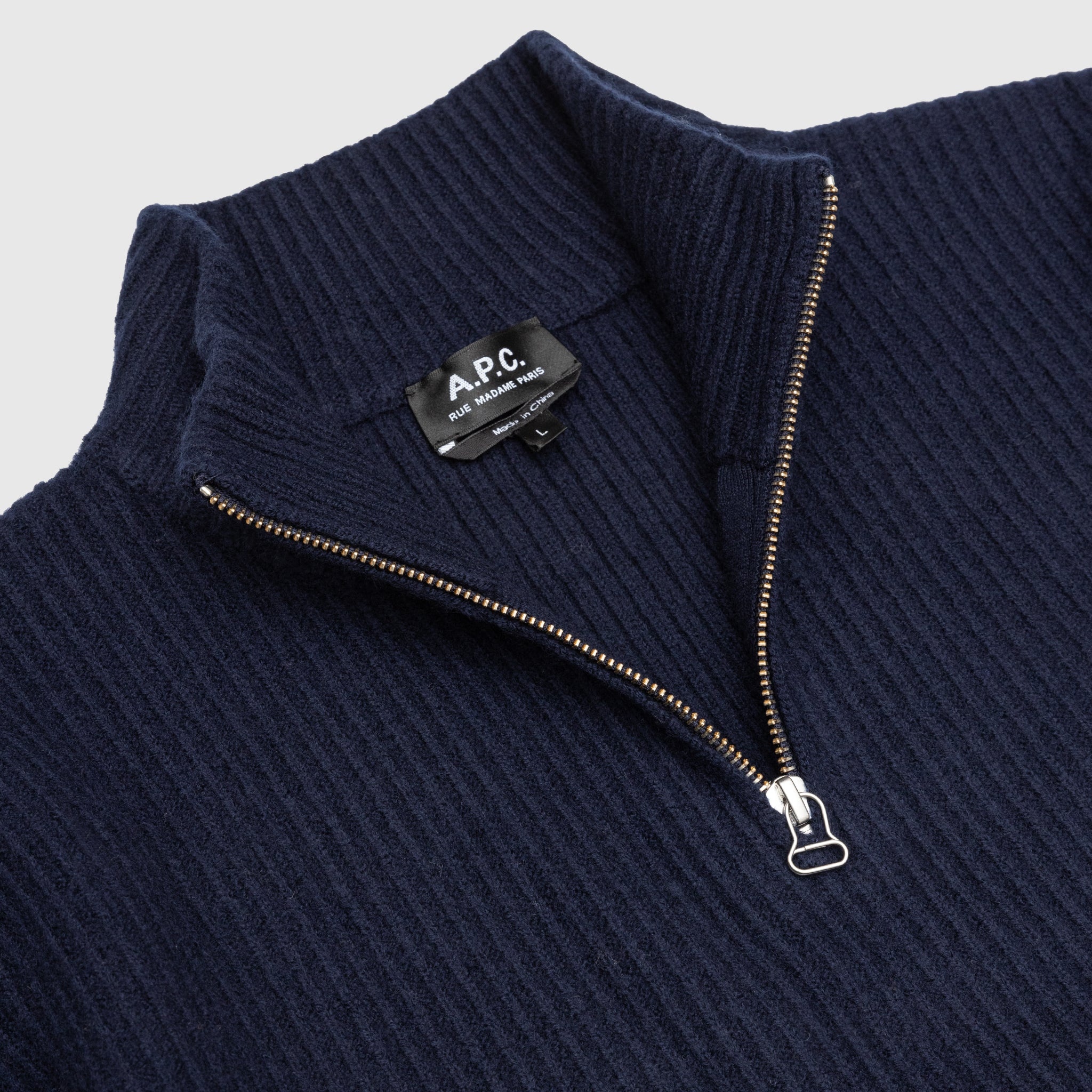 ALEX QUARTER ZIP SWEATER - 2