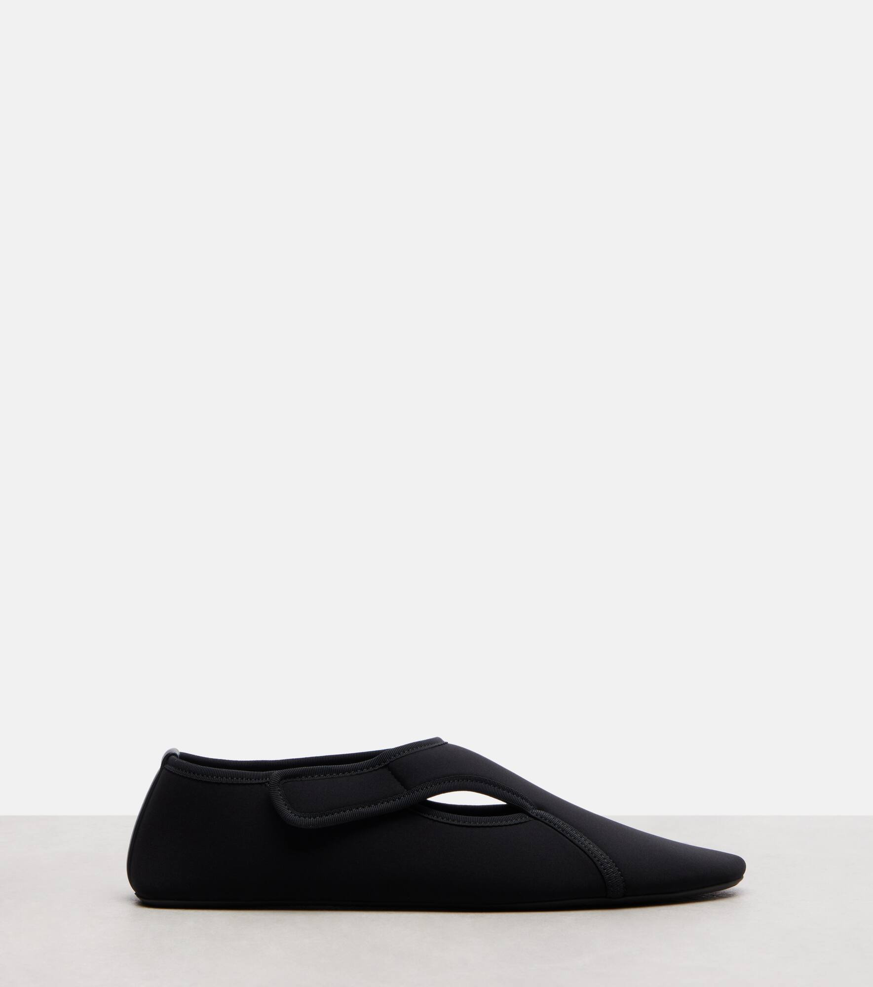 Flex leather-trimmed ballet flats - 4