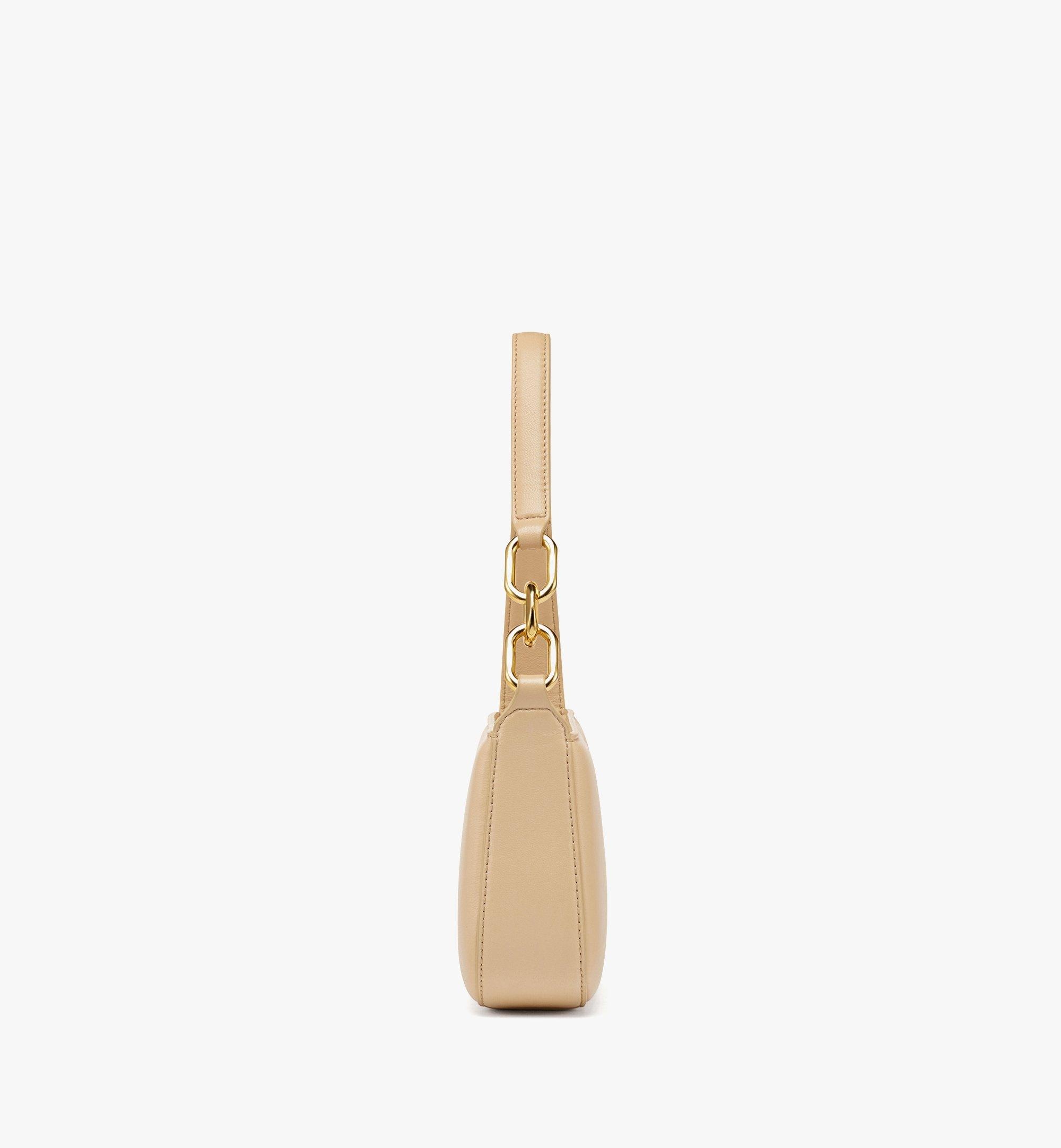 Mode Travia Shoulder Bag in Lamb Nappa Leather - 3