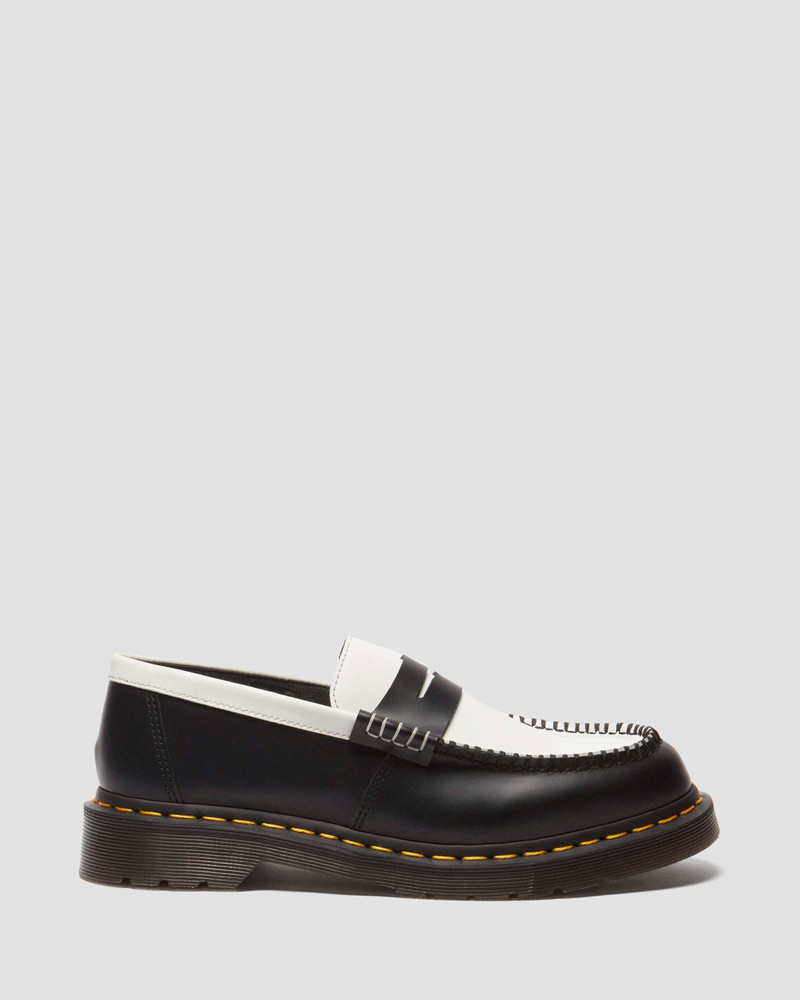 Penton Two-Tone Smooth Leather Loafers 1