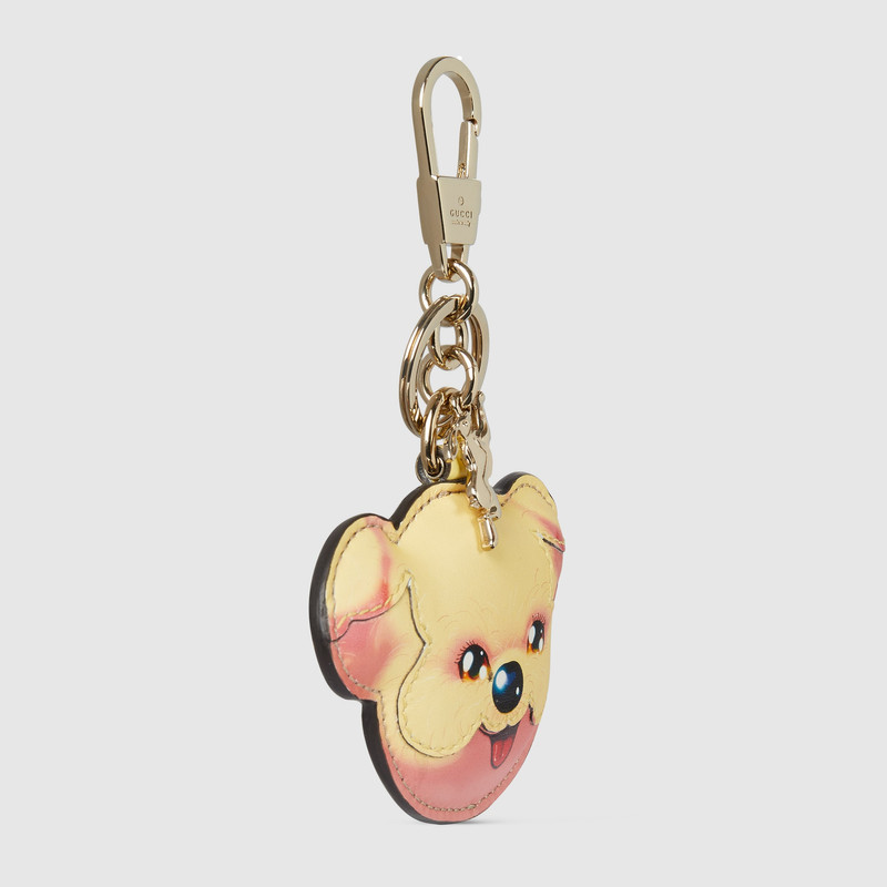 GUCCI Dog-shaped keychain outlook