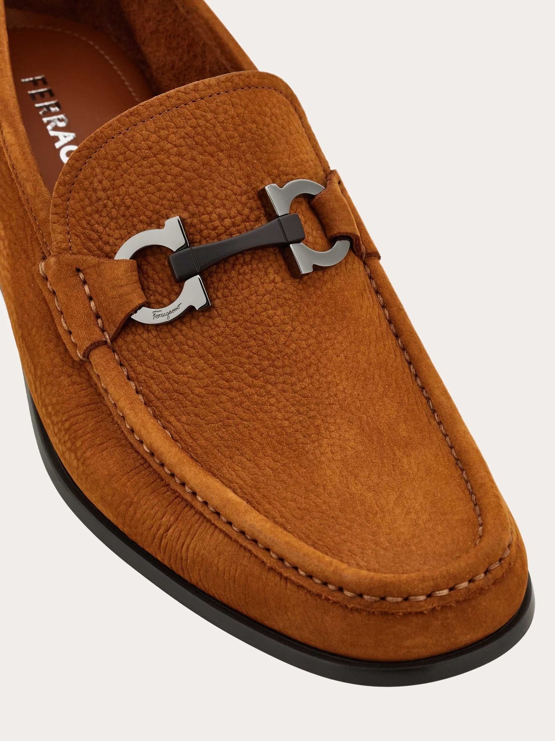 Gancini buckle loafer - 7