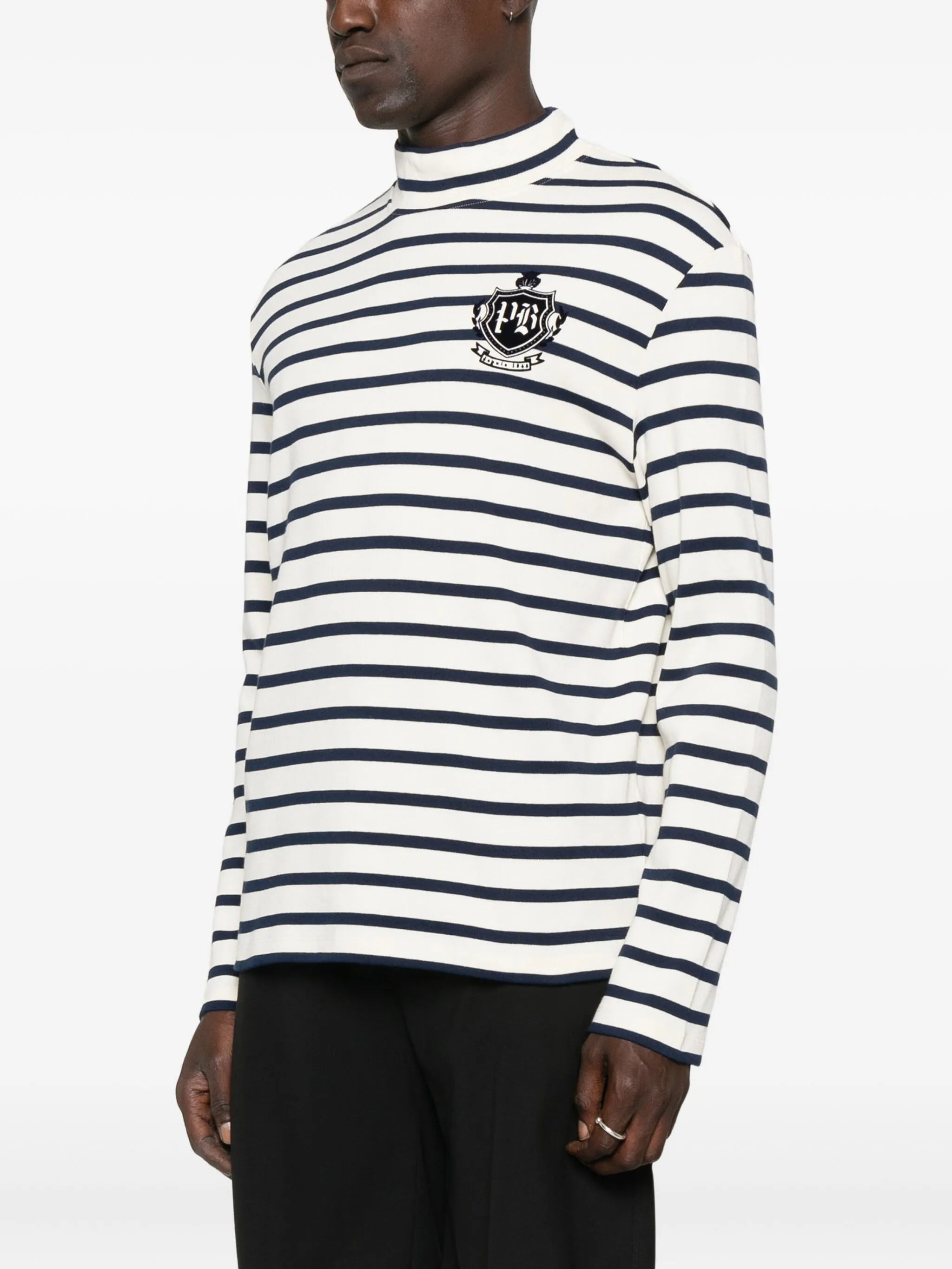 Balmain Striped Long-sleeve T-shirt - 5