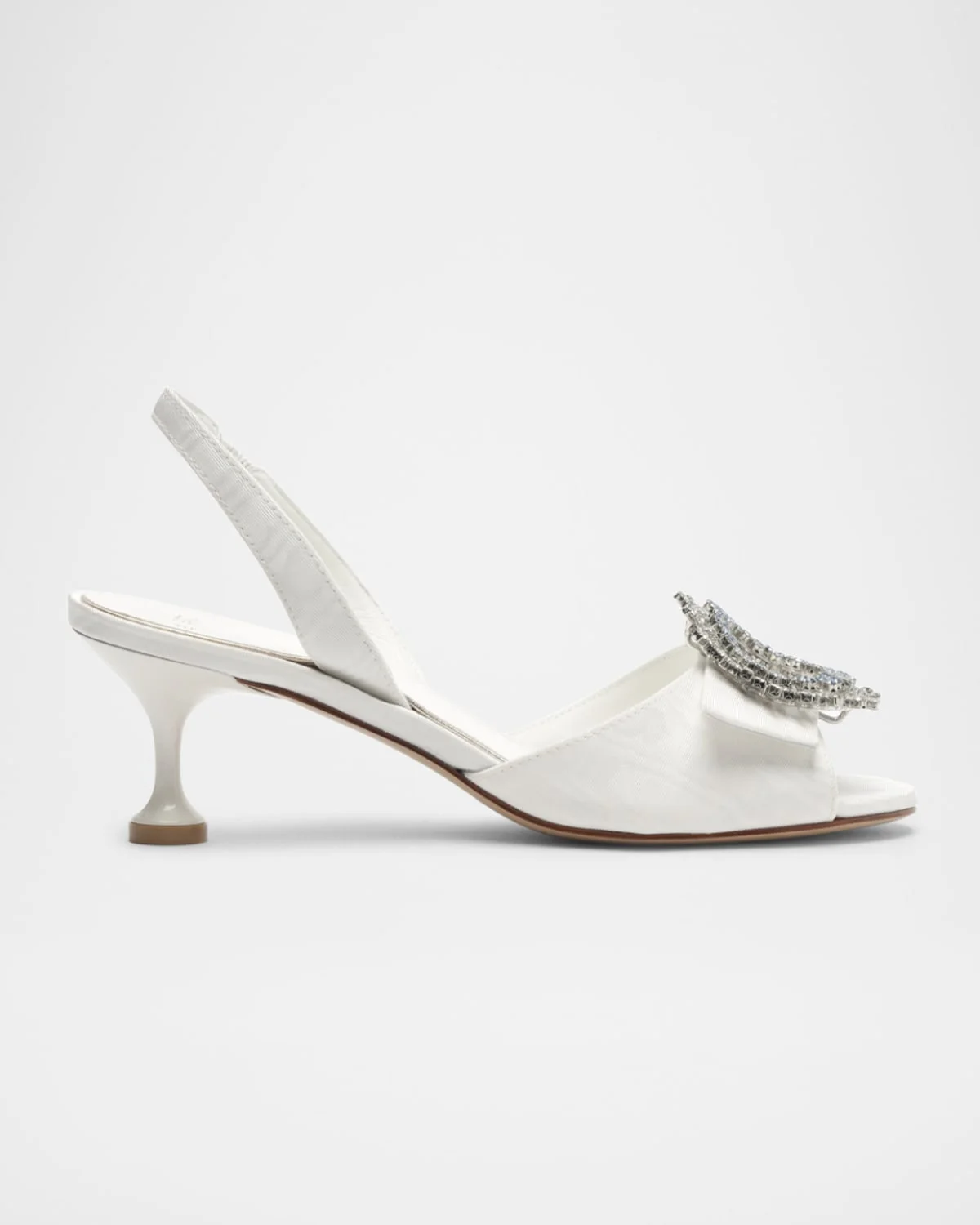 Easy Madelina Embellished Satin 60 Pumps - 1