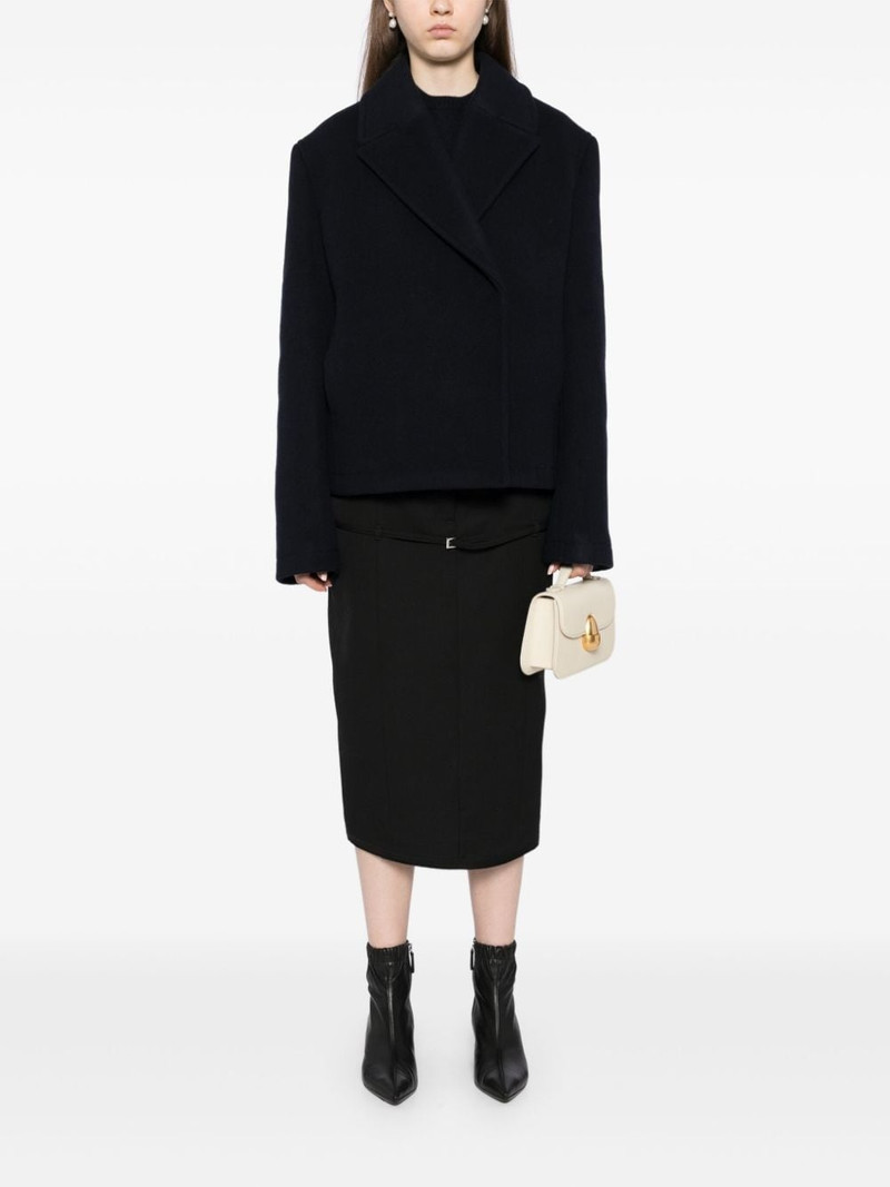 Totême cropped peacoat outlook