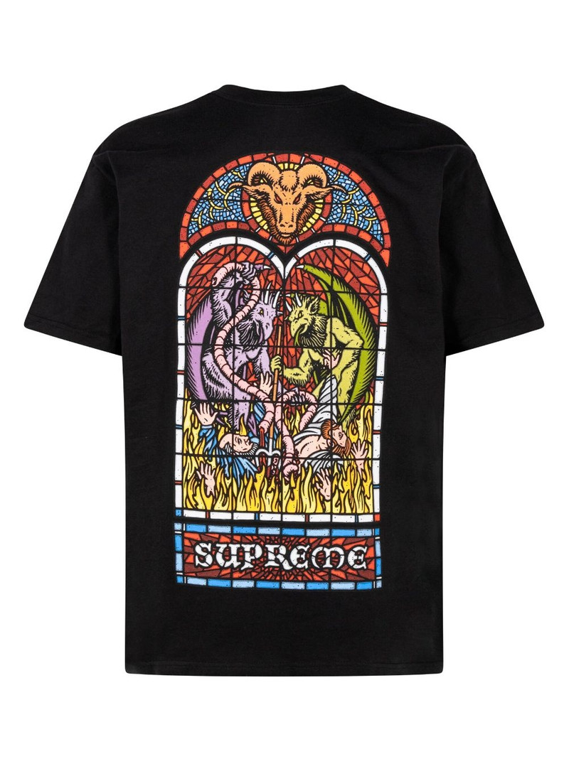 Supreme Worship cotton T-shirt outlook