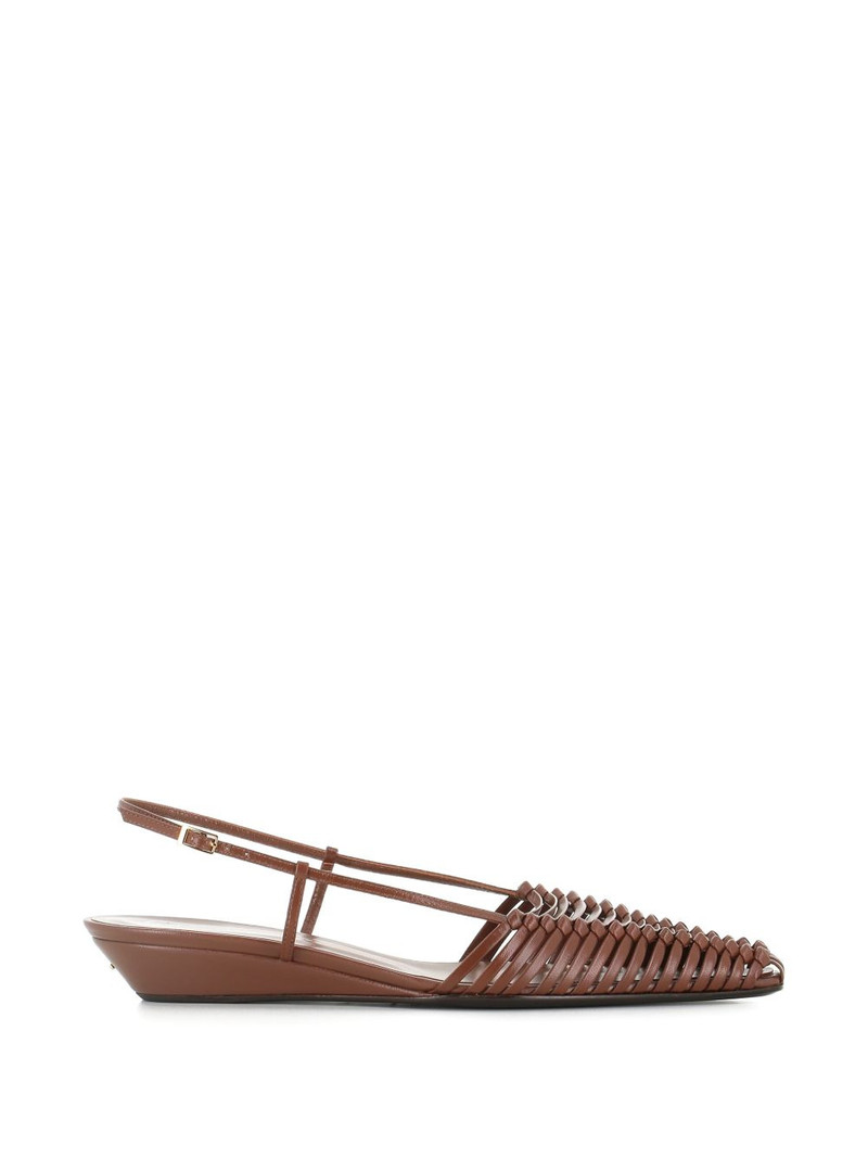 Orsola woven slingback sandals 1