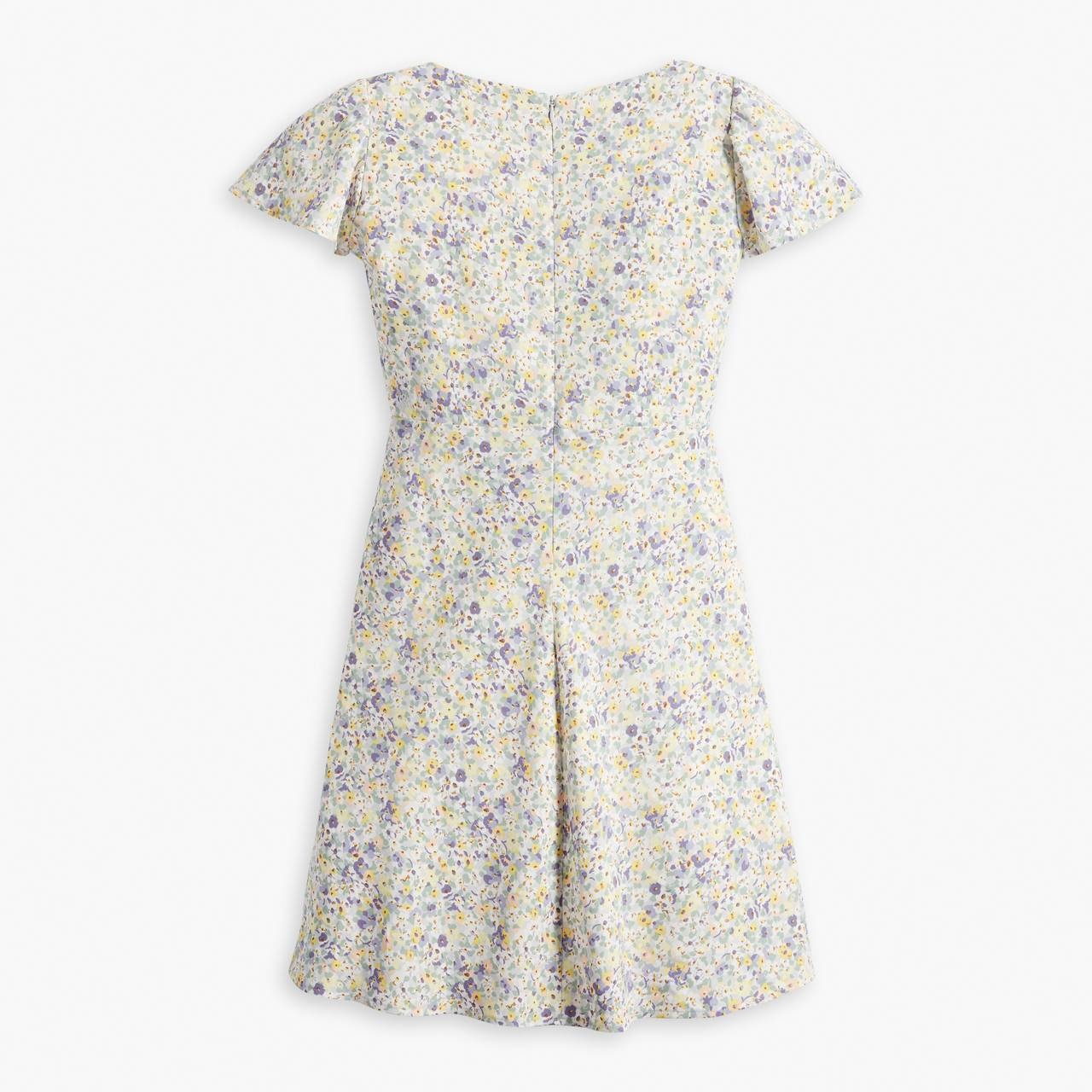 SKYLAR FLUTTER SLEEVE DRESS - 6