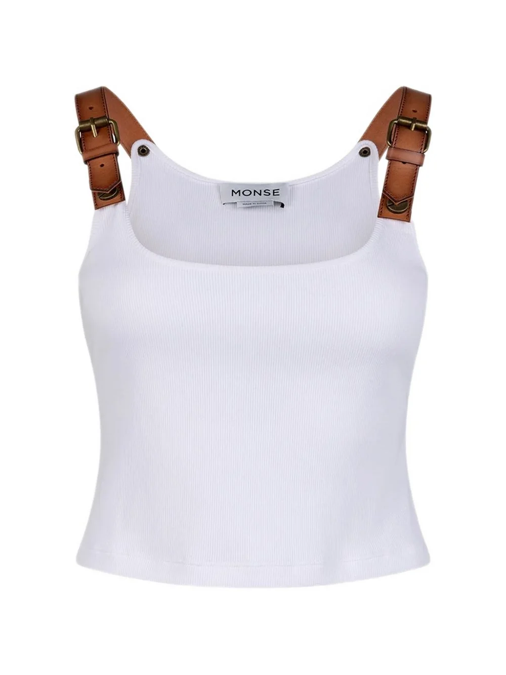 buckle-detail tank top - 1