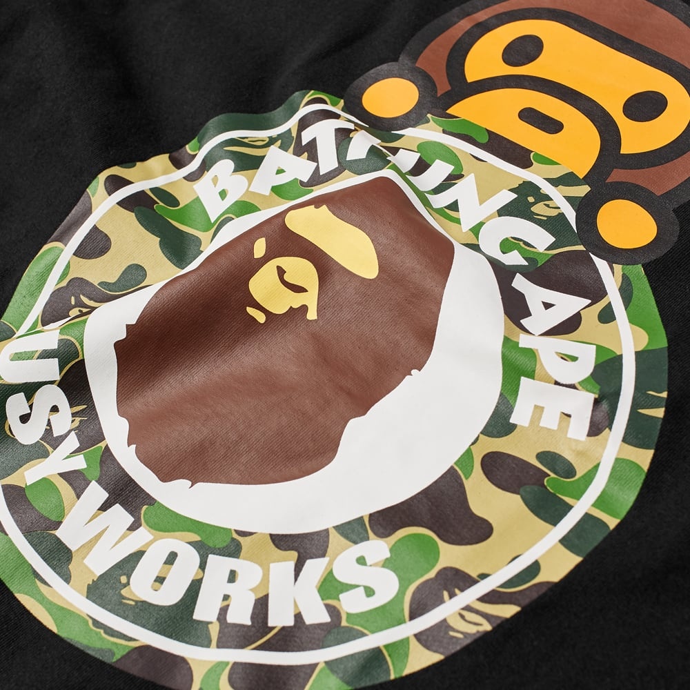 A Bathing Ape ABC Camo Milo On Busy Works Tee - 3