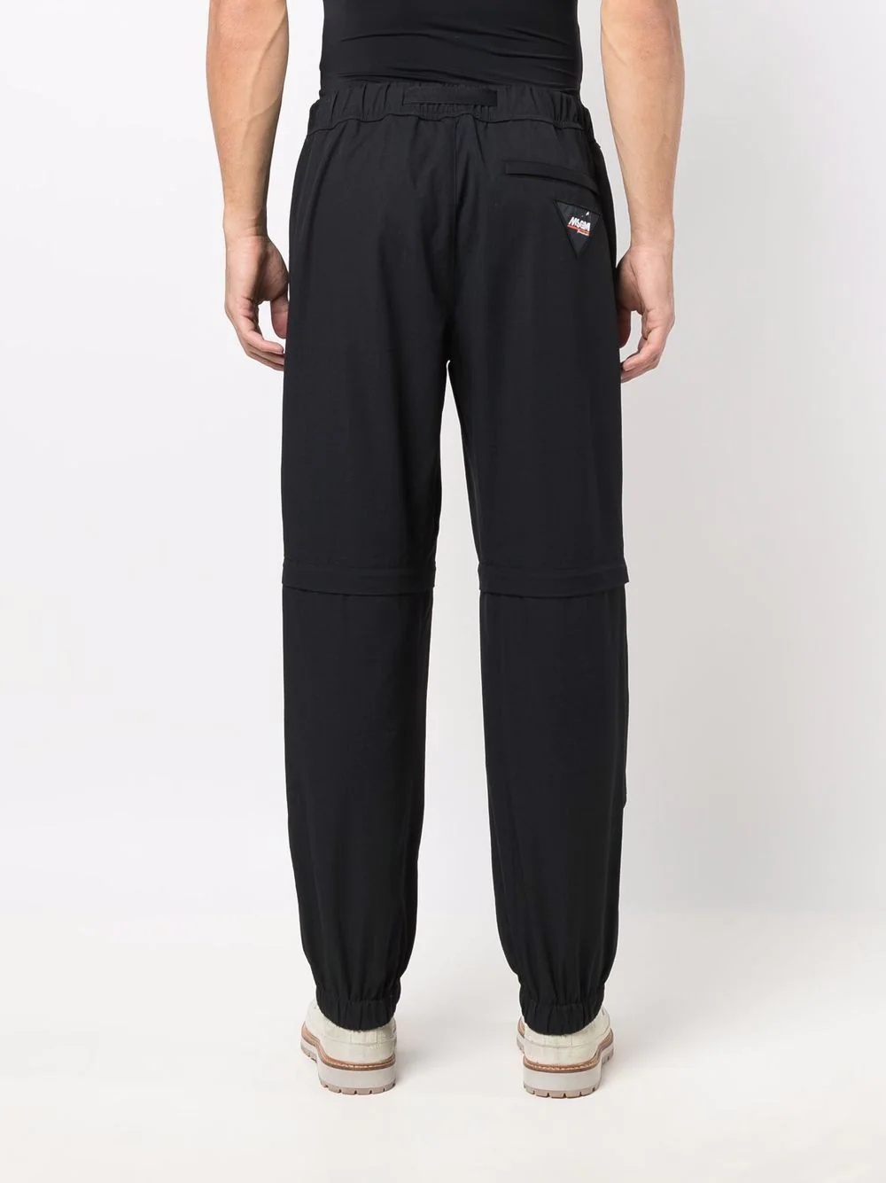 elasticated track pants - 4