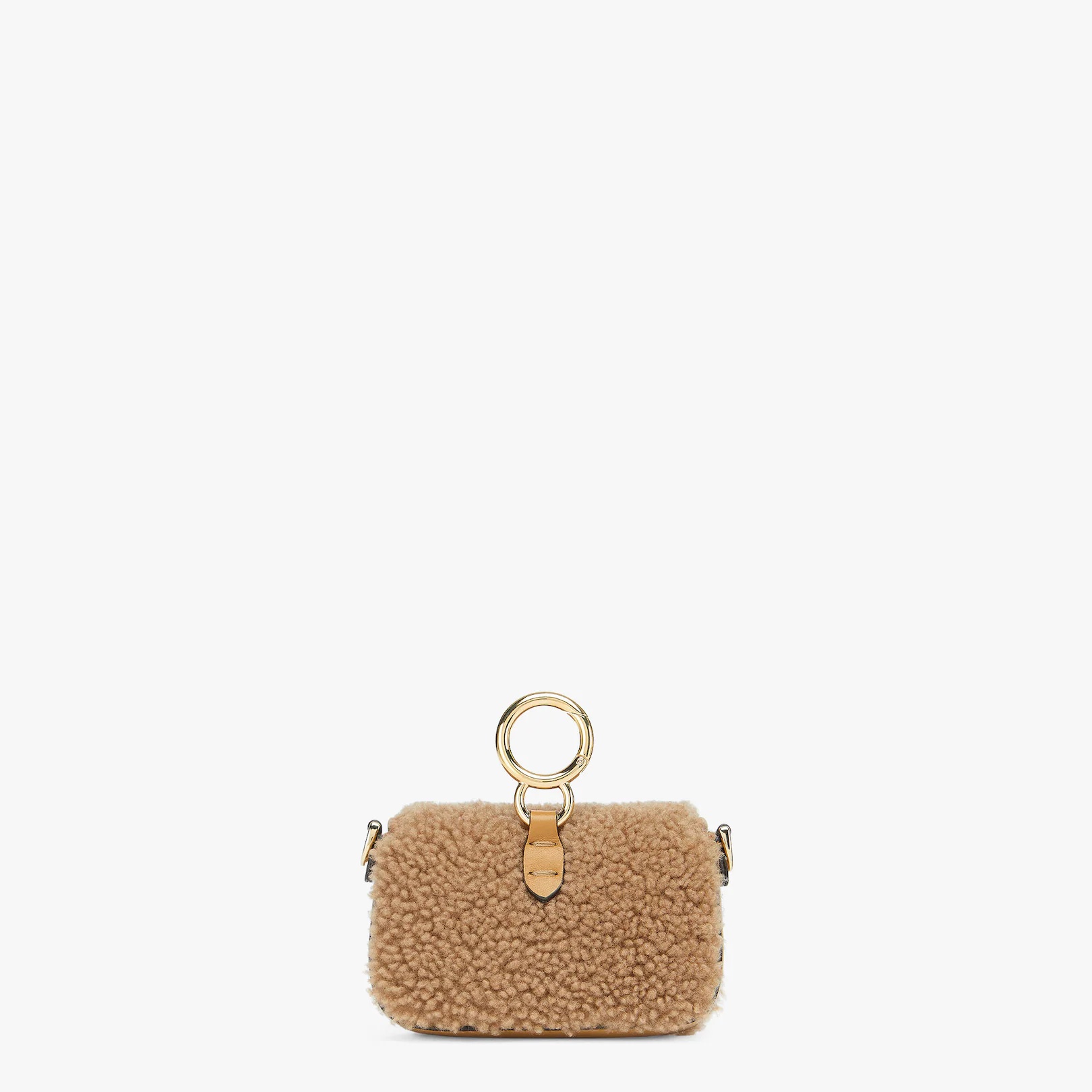 Beige sheepskin charm - 3