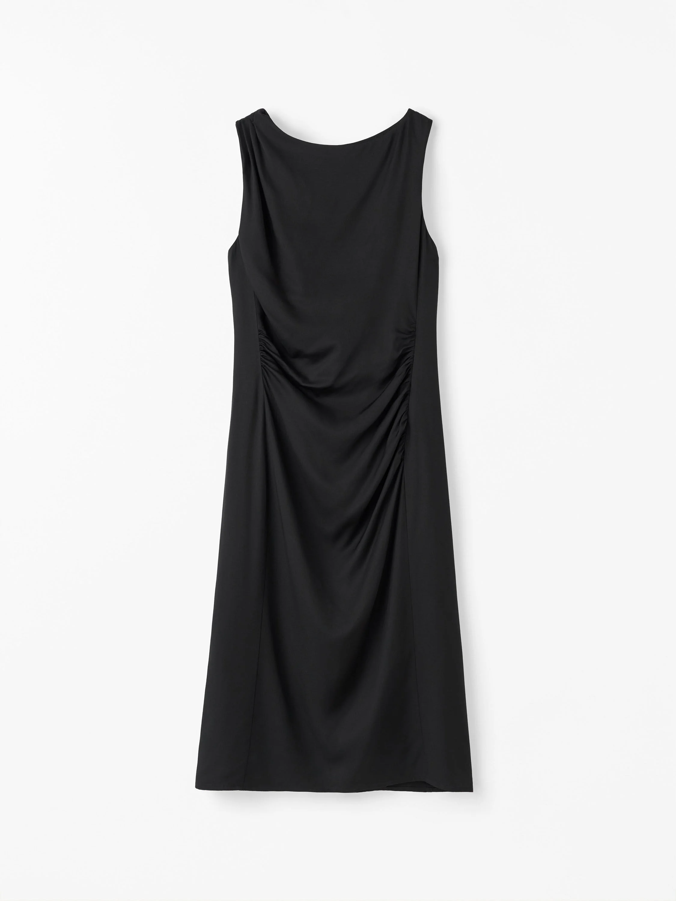 Ella Drapy Viscose Dress - 1