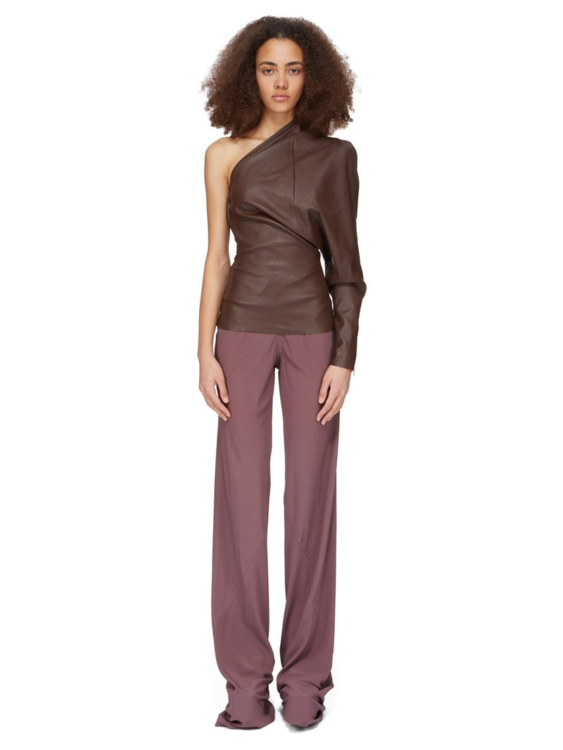 Bias straight-leg trousers 7