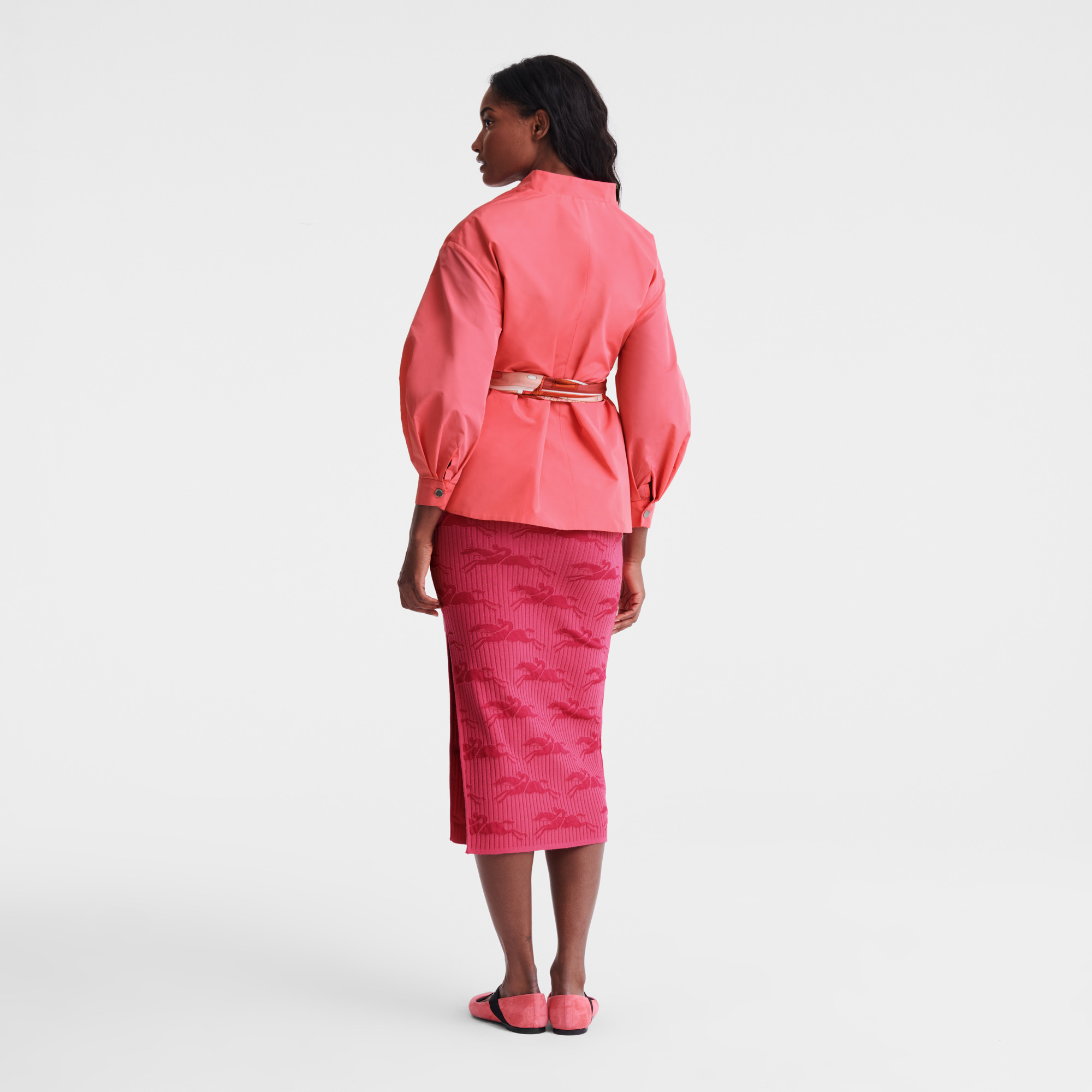Kimono jacket Marshmallow - Technical taffeta - 3