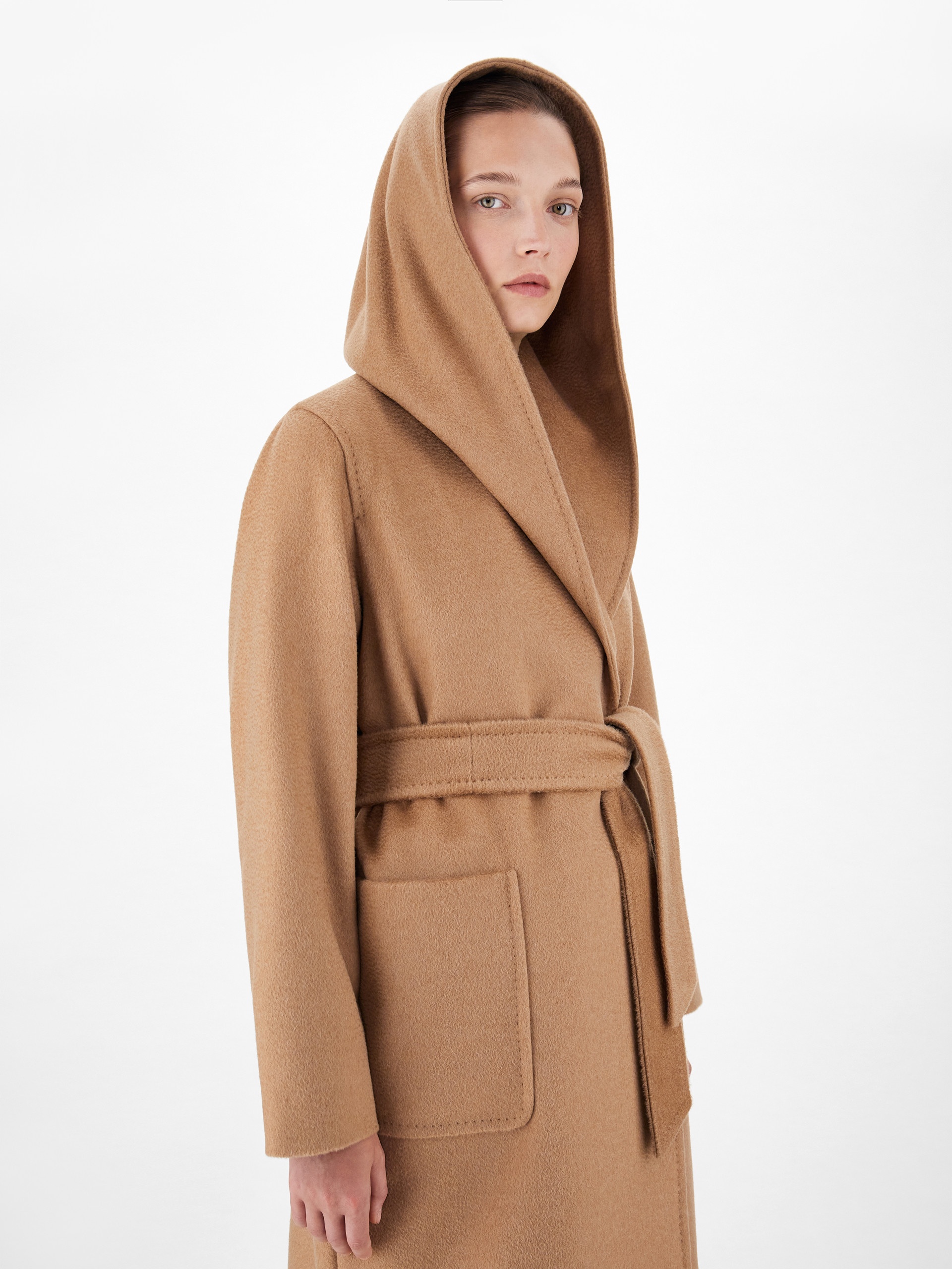 RIALTO Camel colour robe coat - 5
