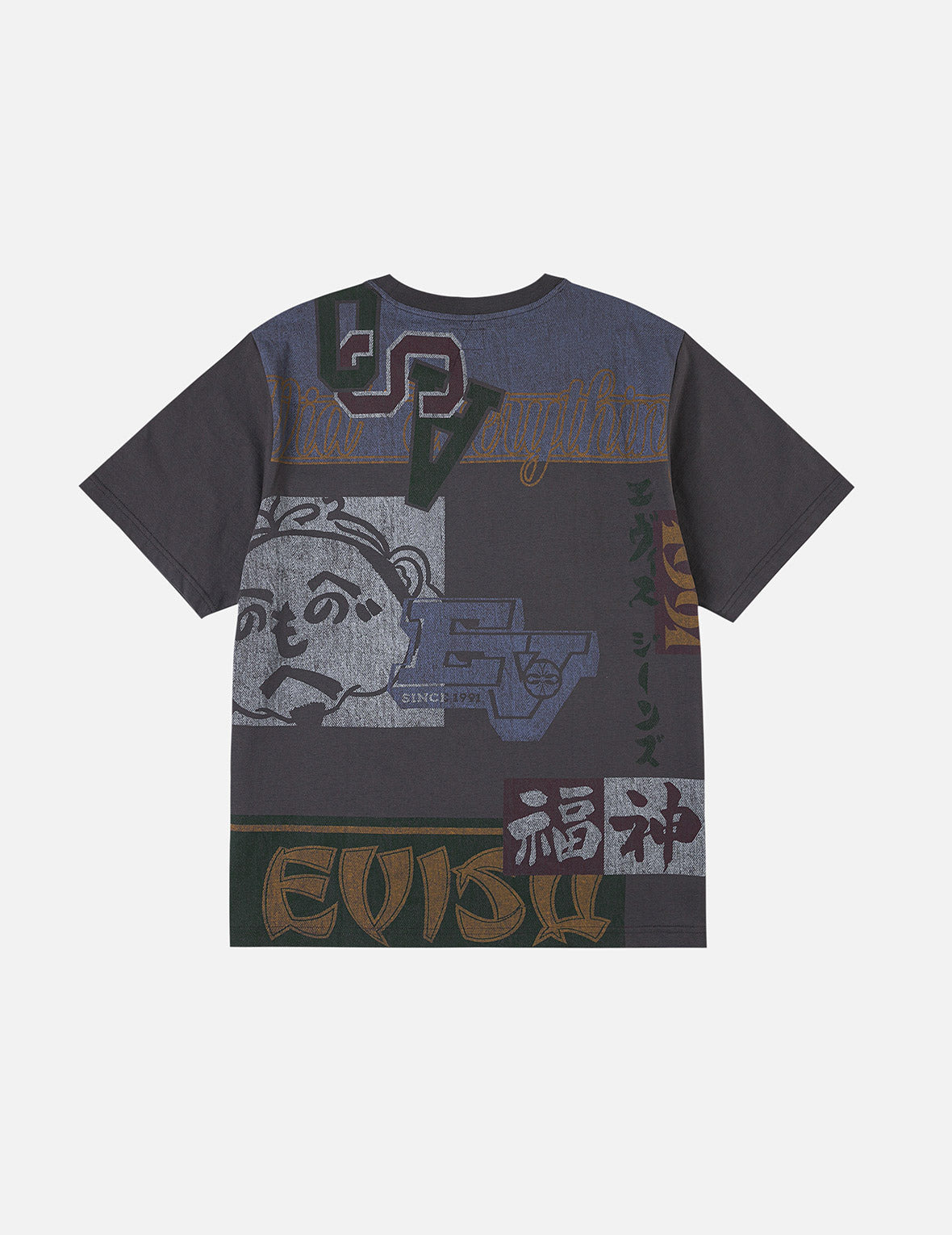Henohenomohe Godhead and Logo Regular Fit T-shirt - 4