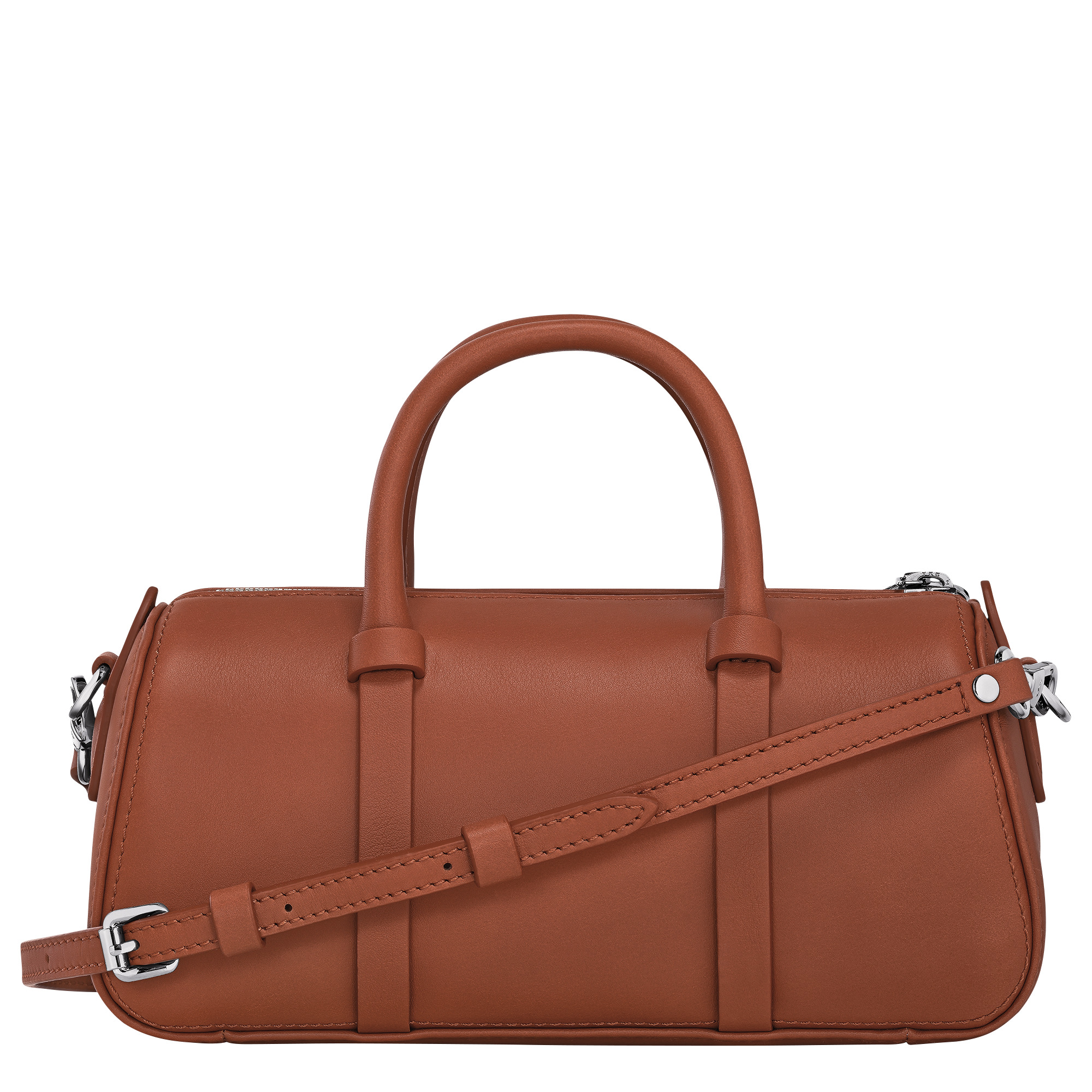 Daylong S Handbag Cognac - Leather - 4