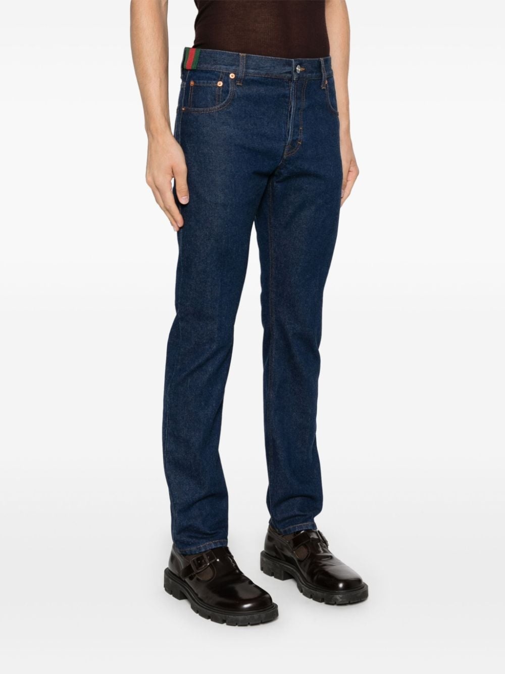 Web-stripe jeans - 3